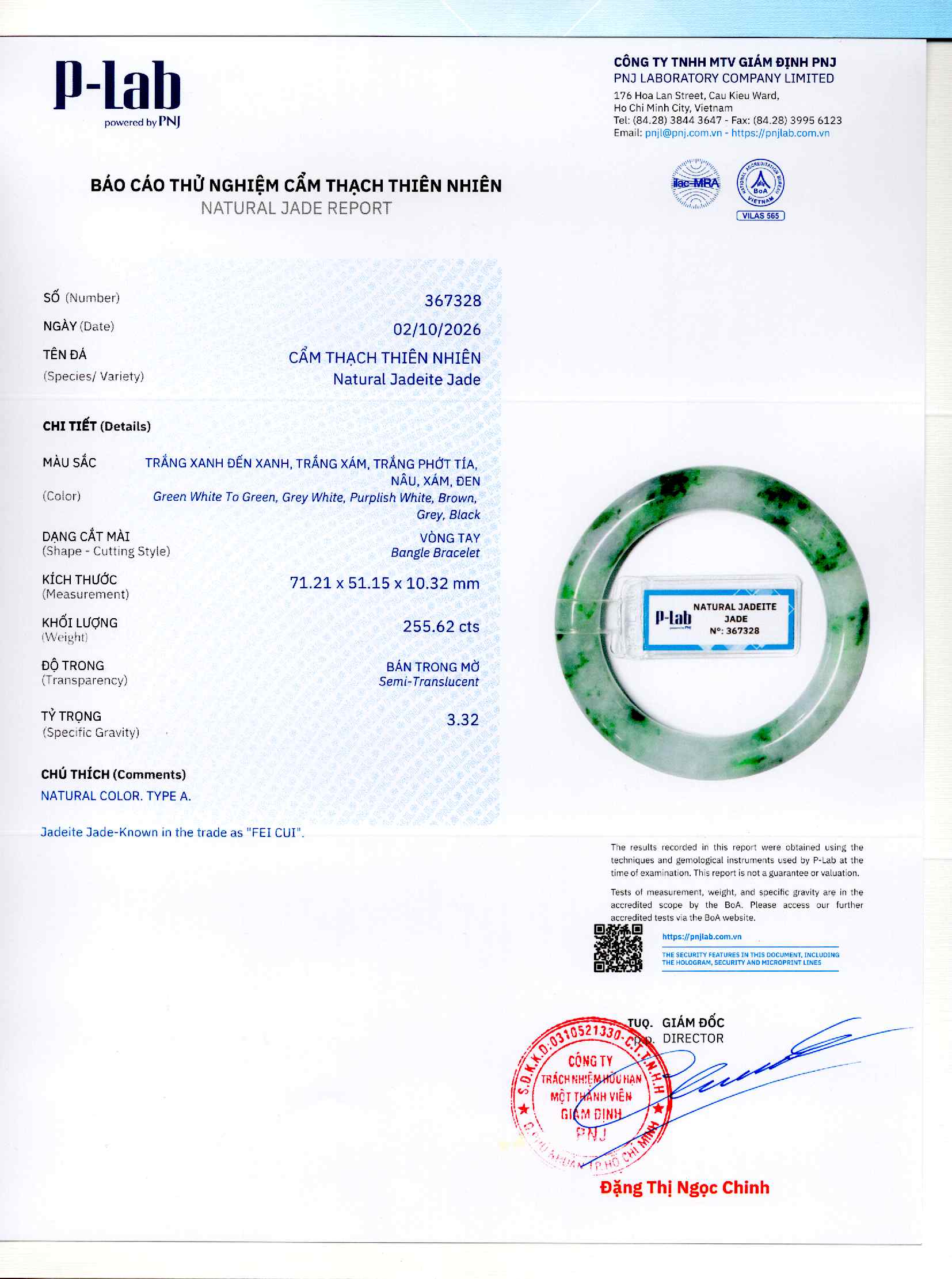 Giấy giám định 367328