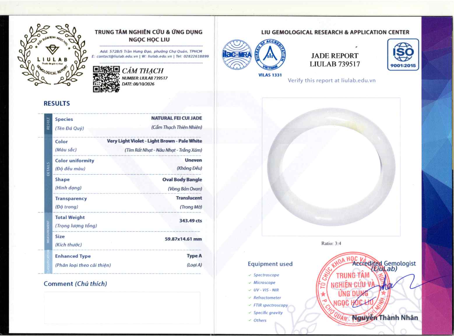 Giấy giám định 739517