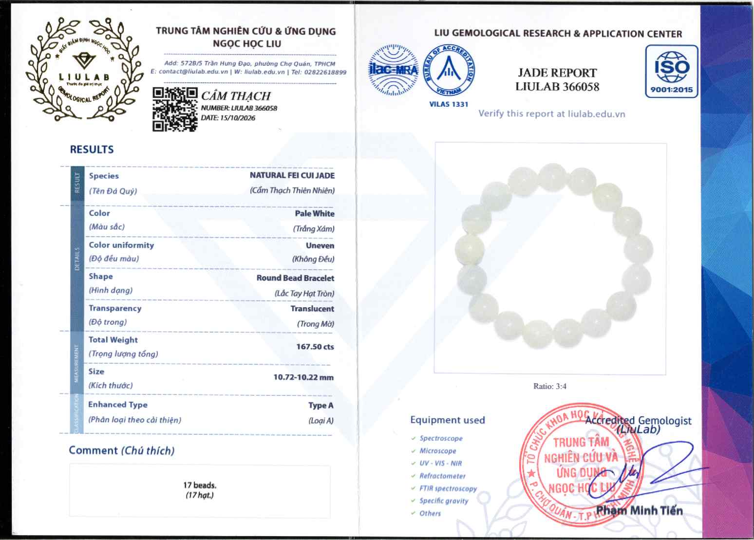 Giấy giám định 366058