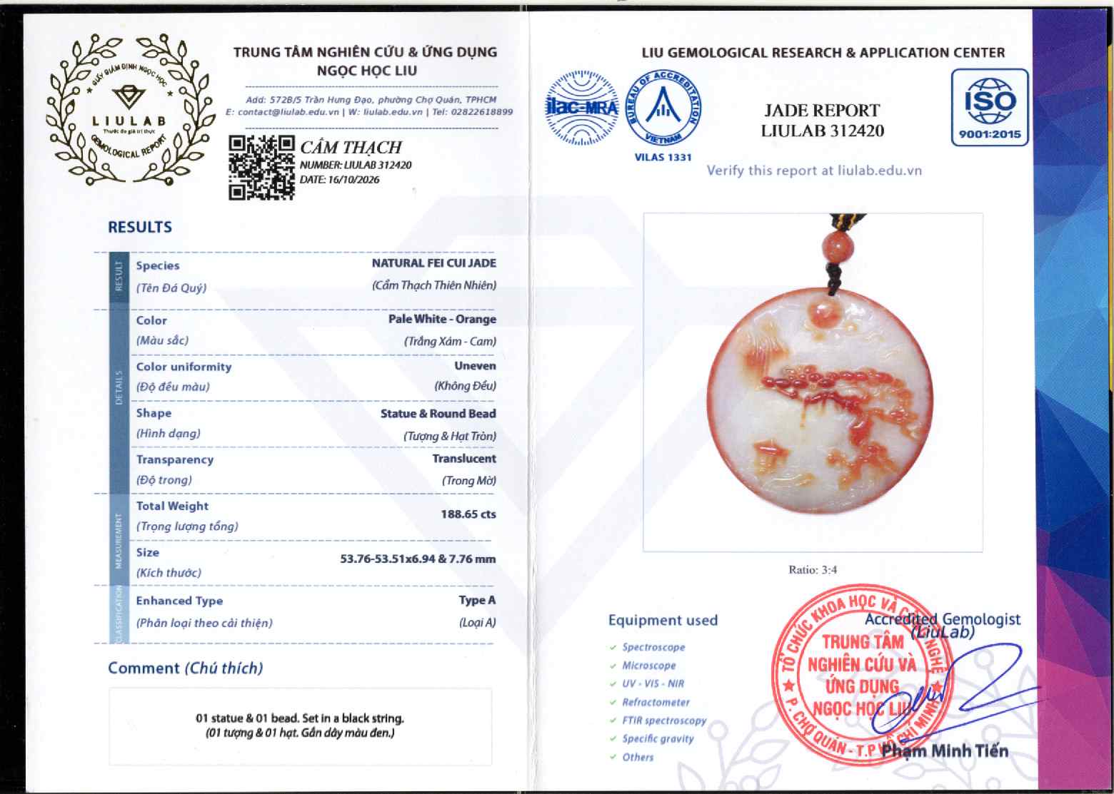 Giấy giám định 312420