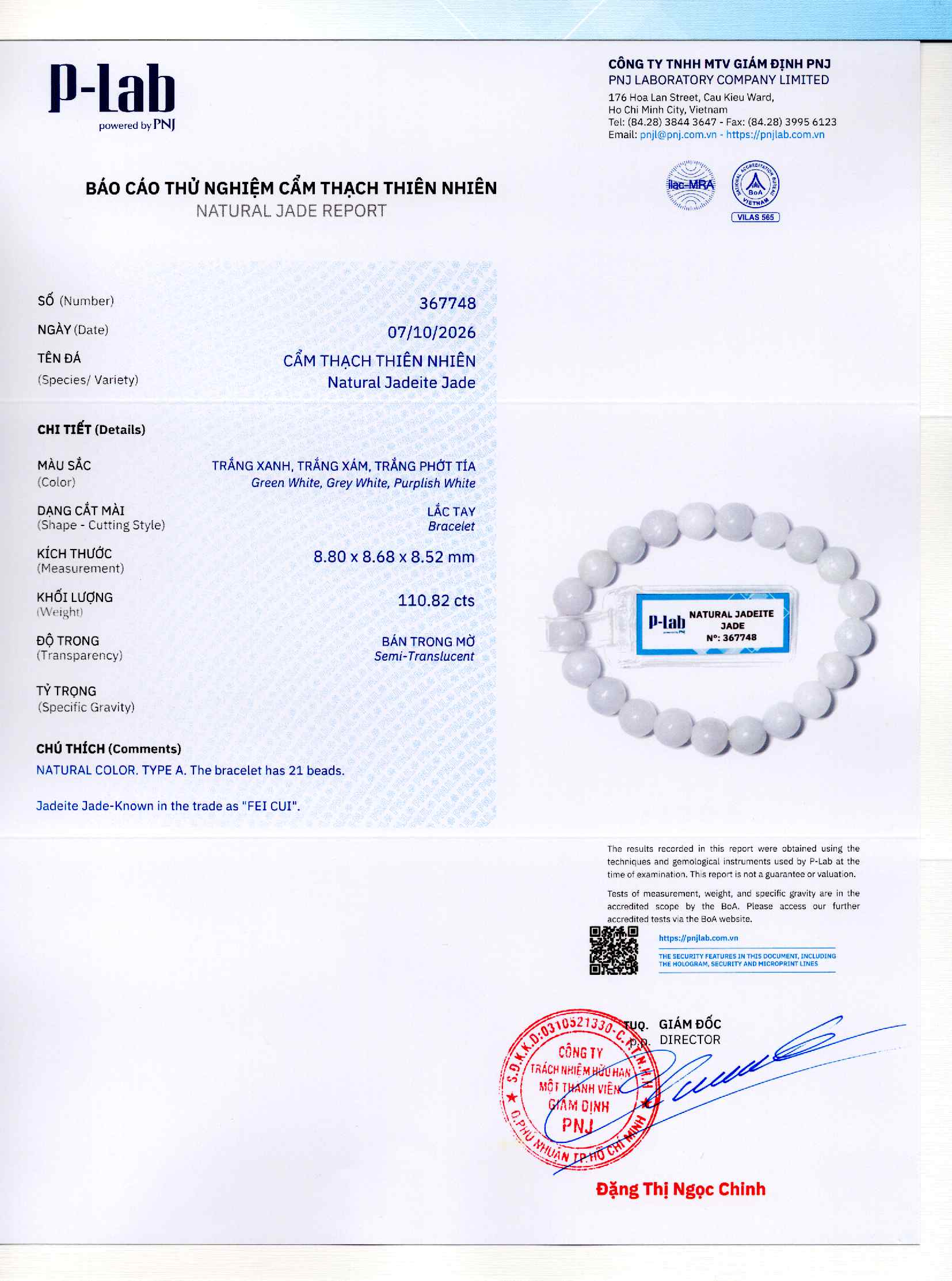 Giấy giám định 367748