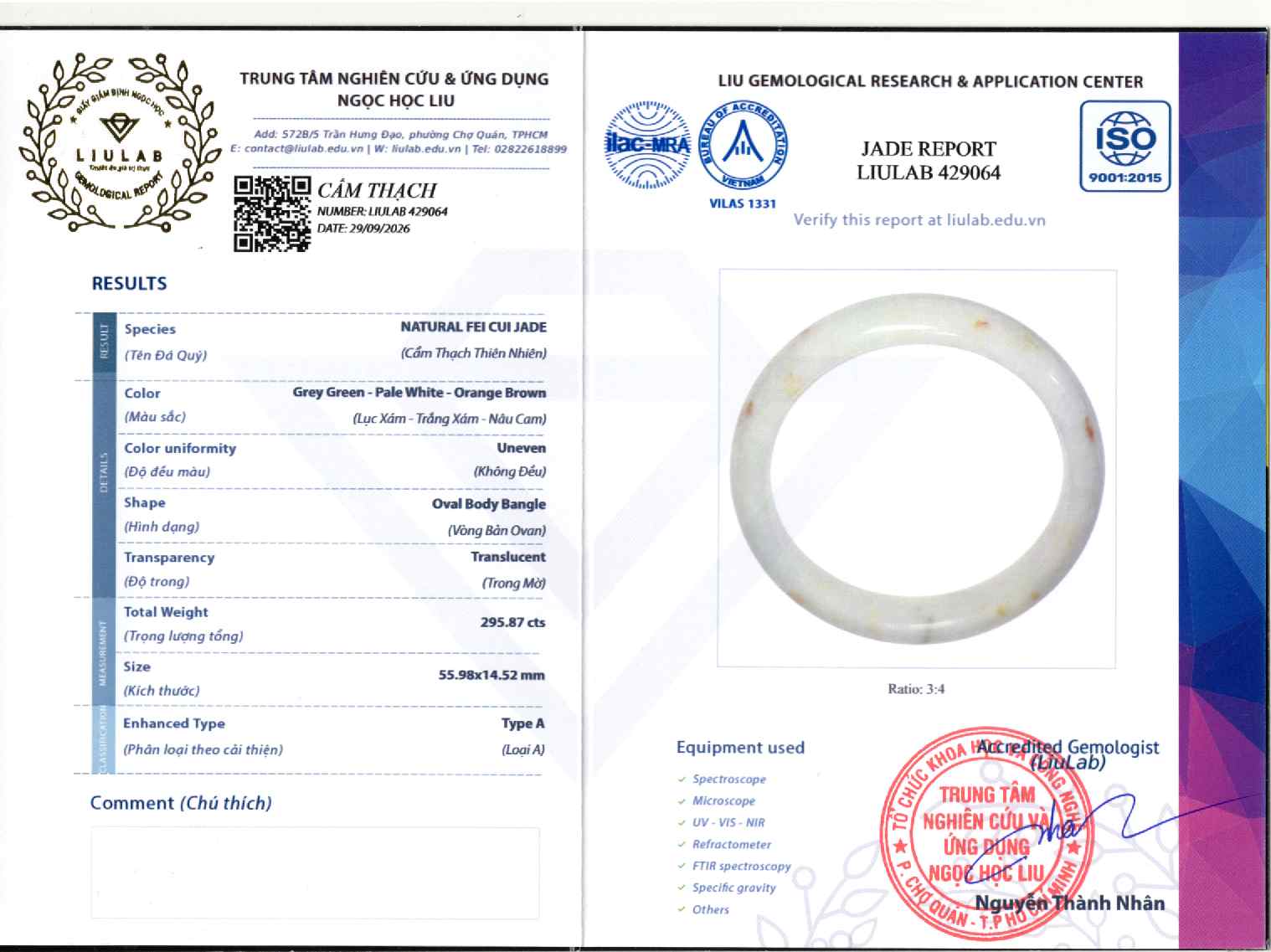 Giấy giám định 429064