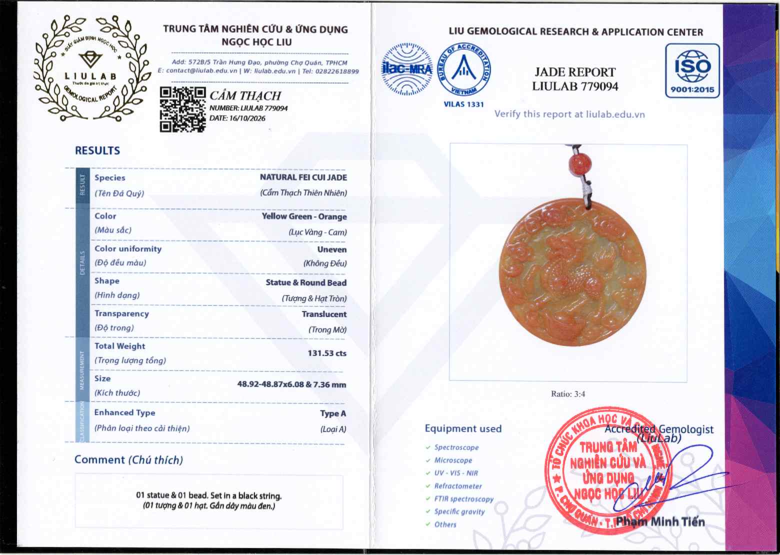 Giấy giám định 779094