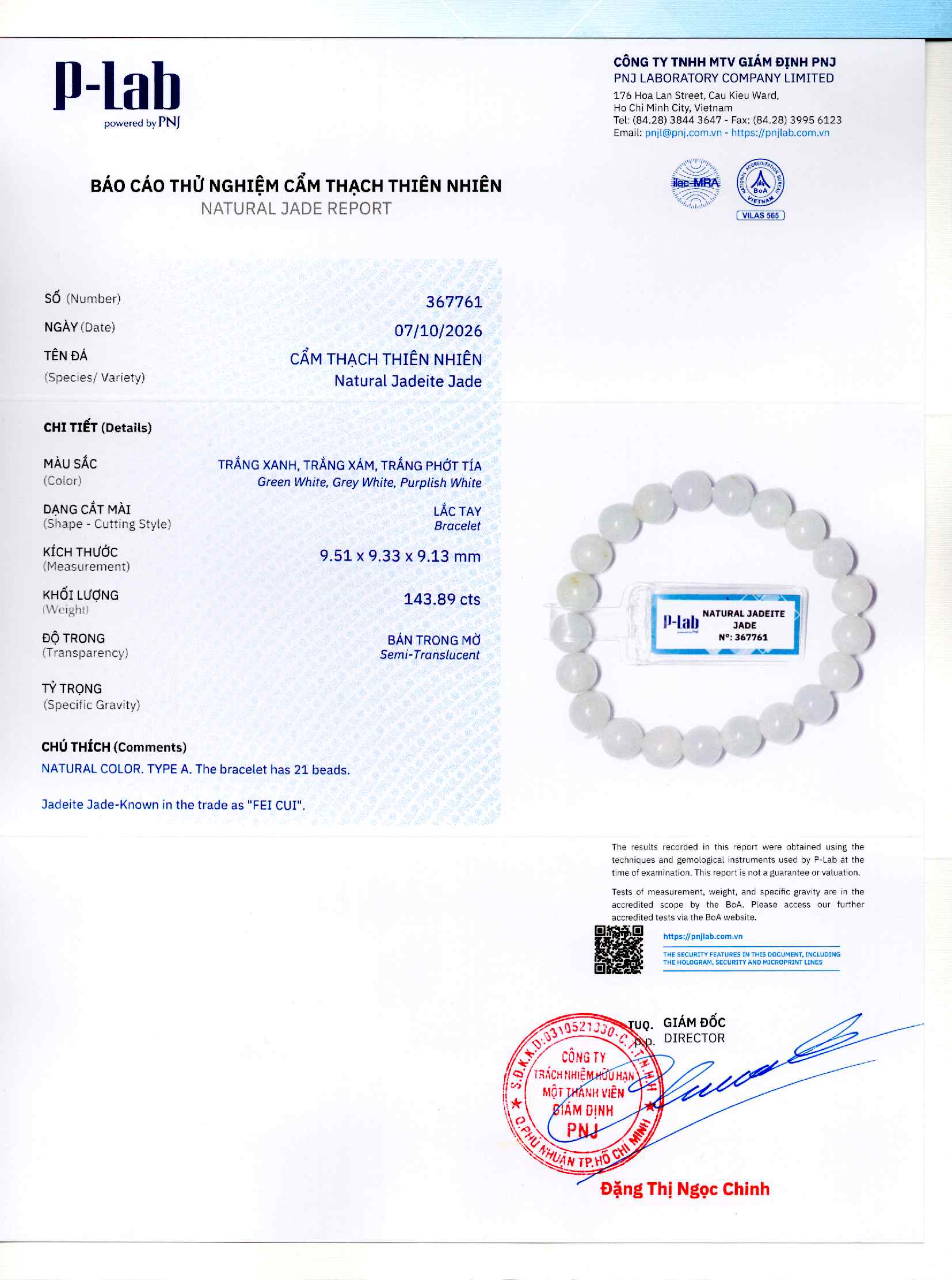 Giấy giám định 367761