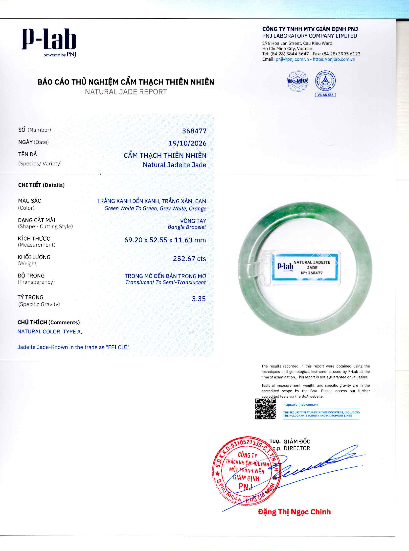 Giấy giám định 368477