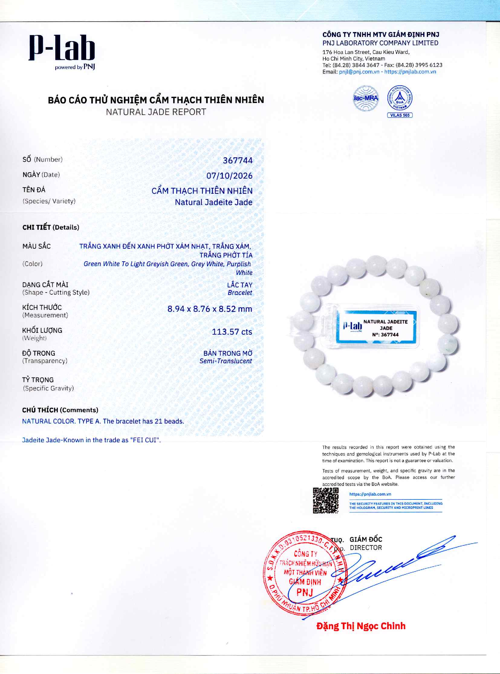 Giấy giám định 367744
