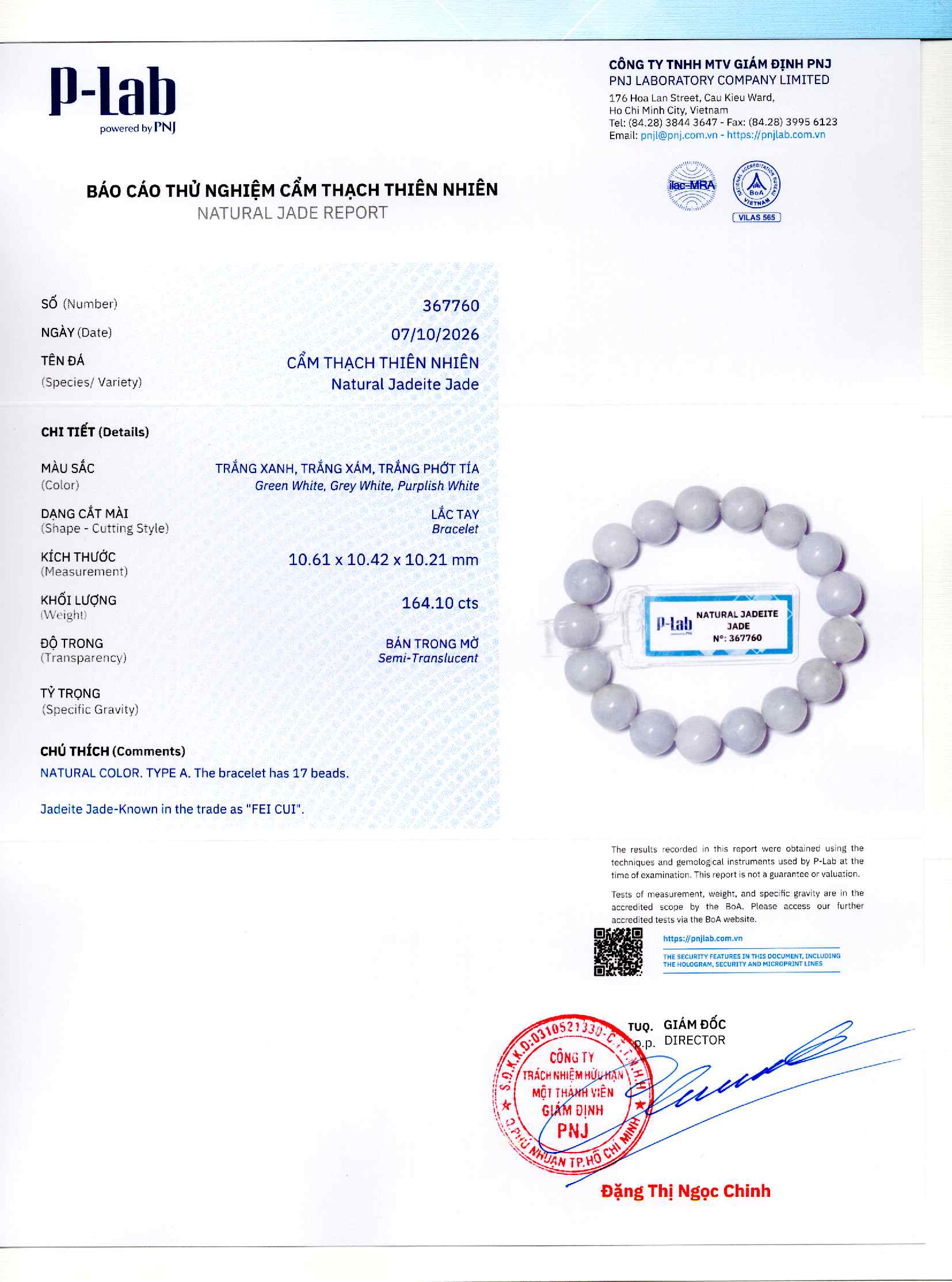 Giấy giám định 367760