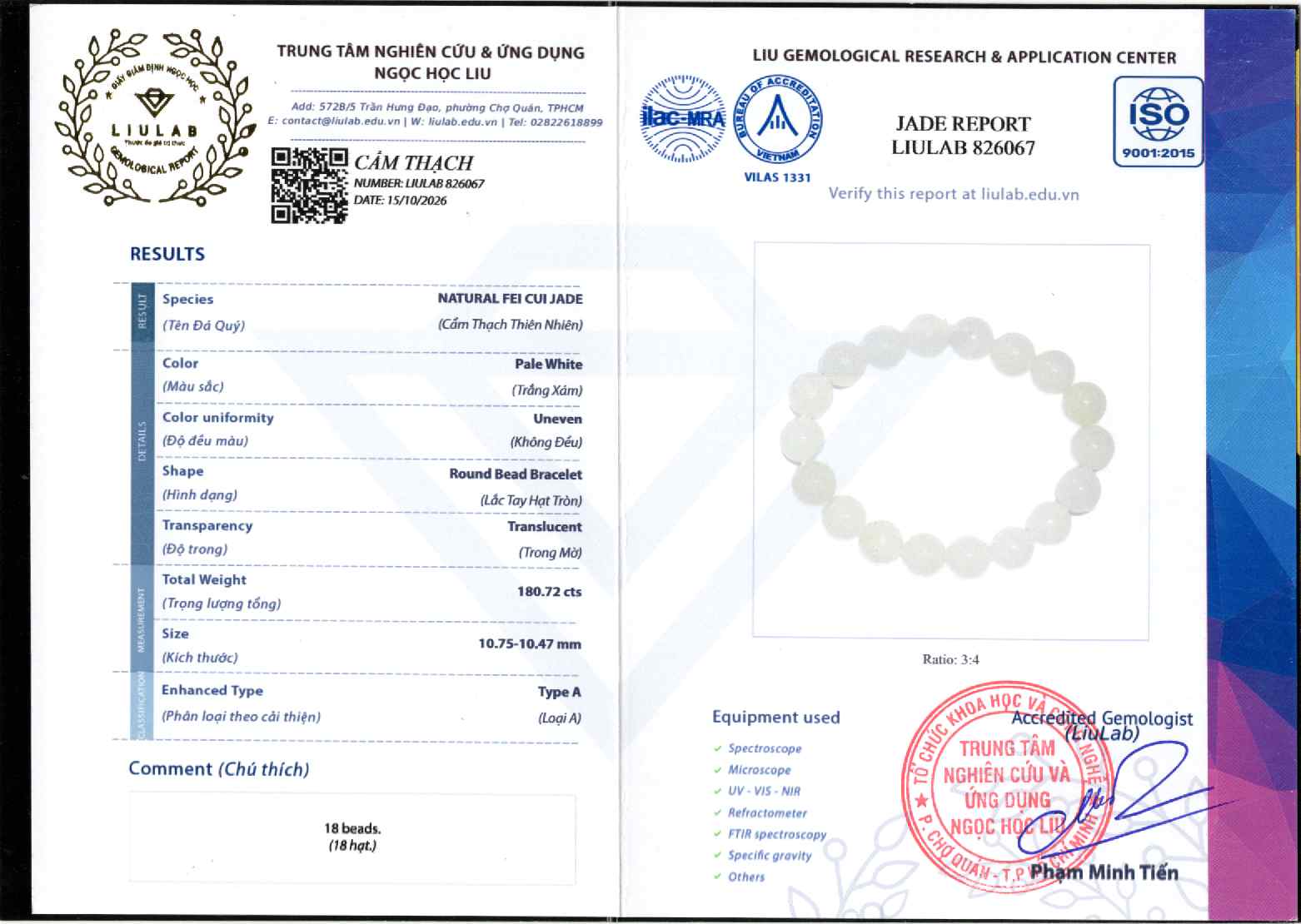 Giấy giám định 826067