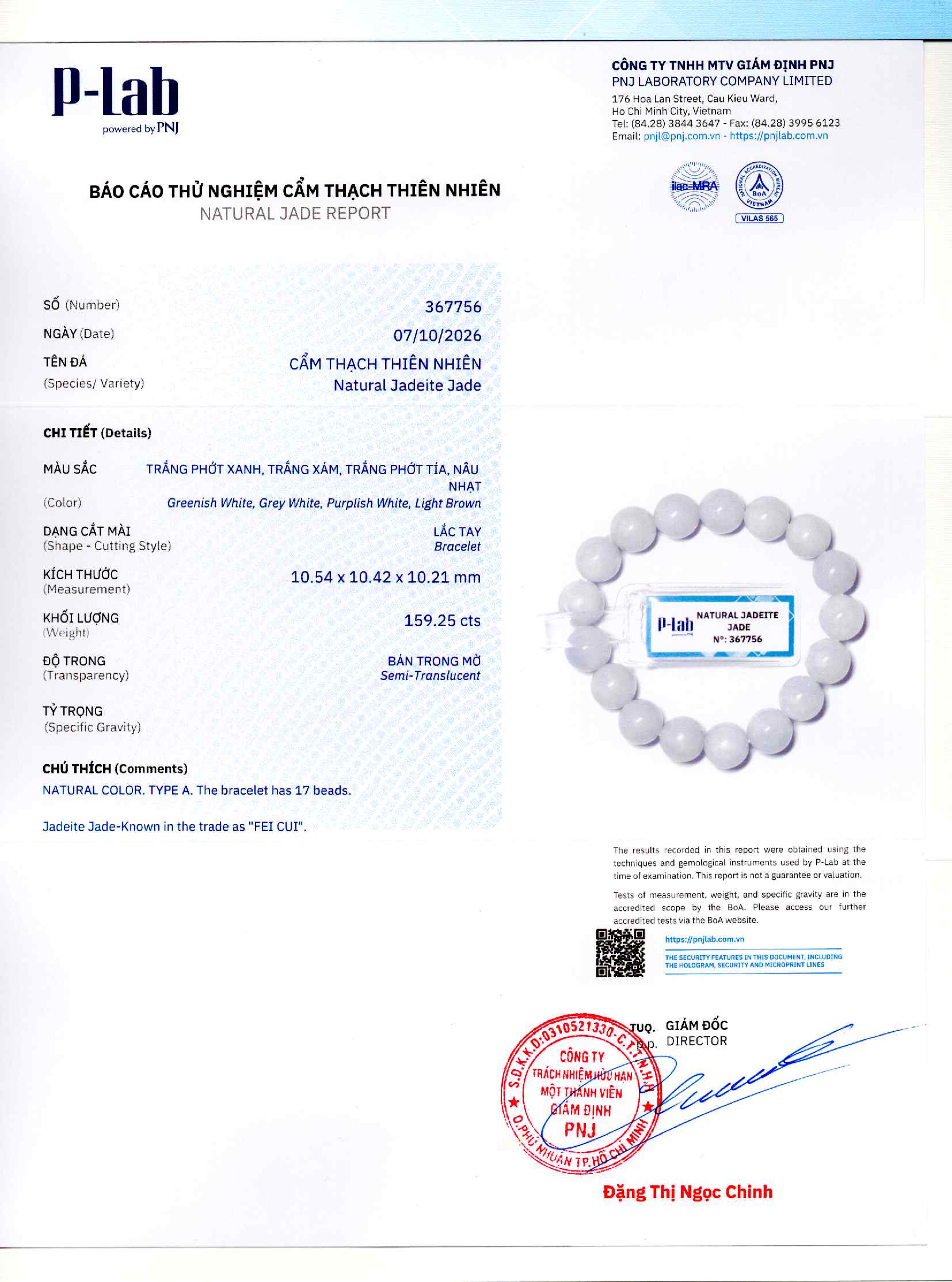 Giấy giám định 367756