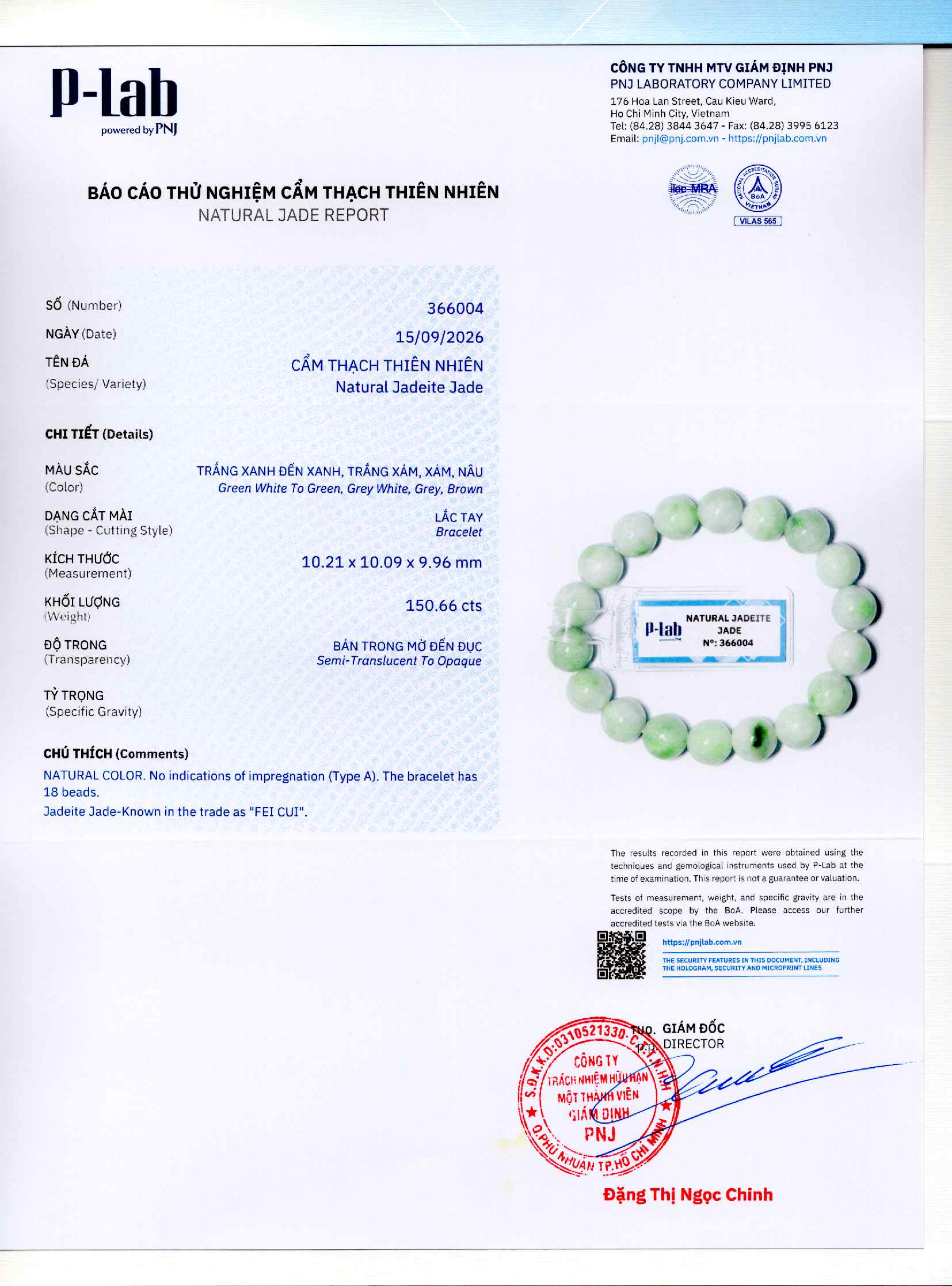 Giấy giám định 366004