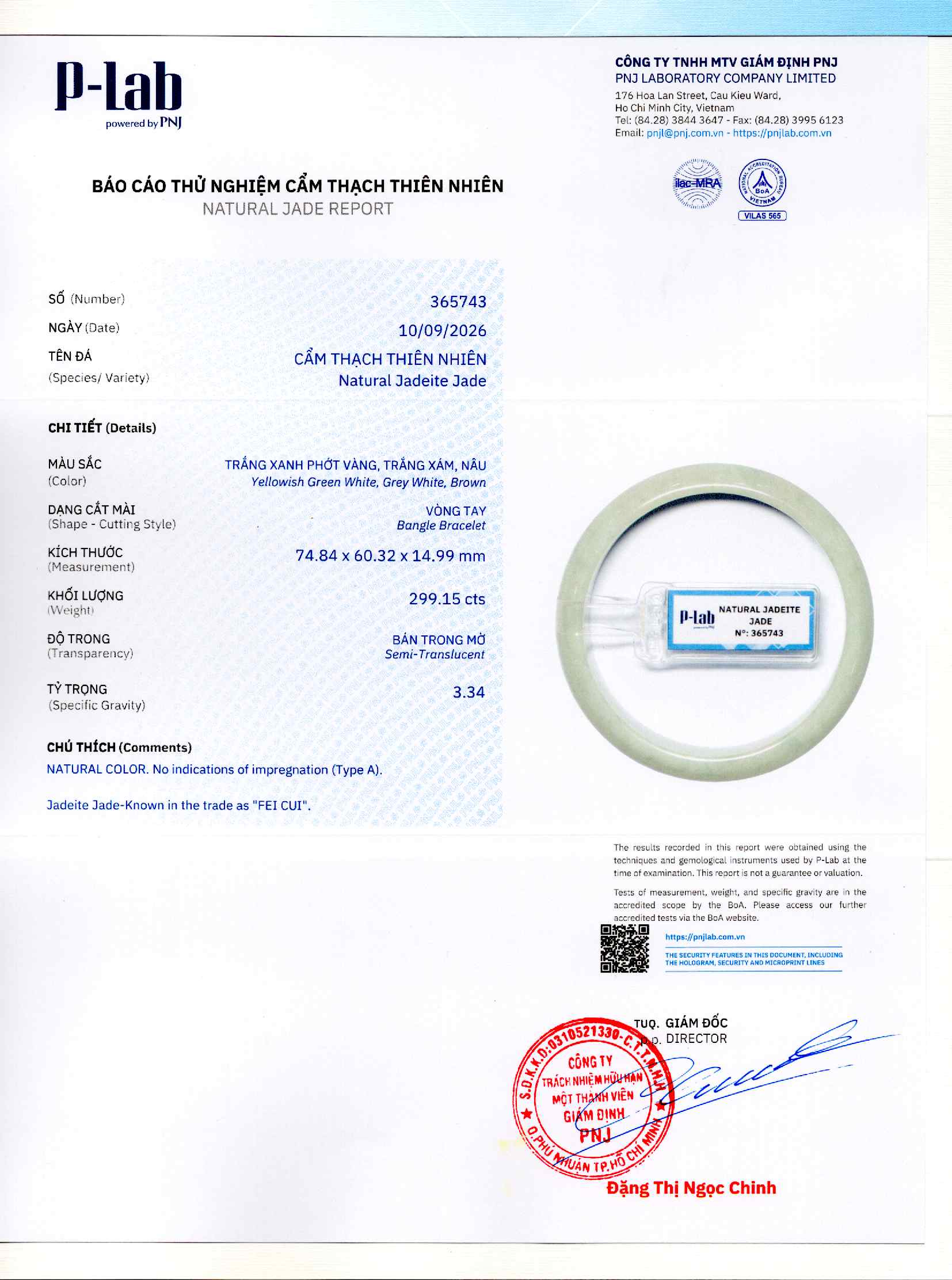 Giấy giám định 365743