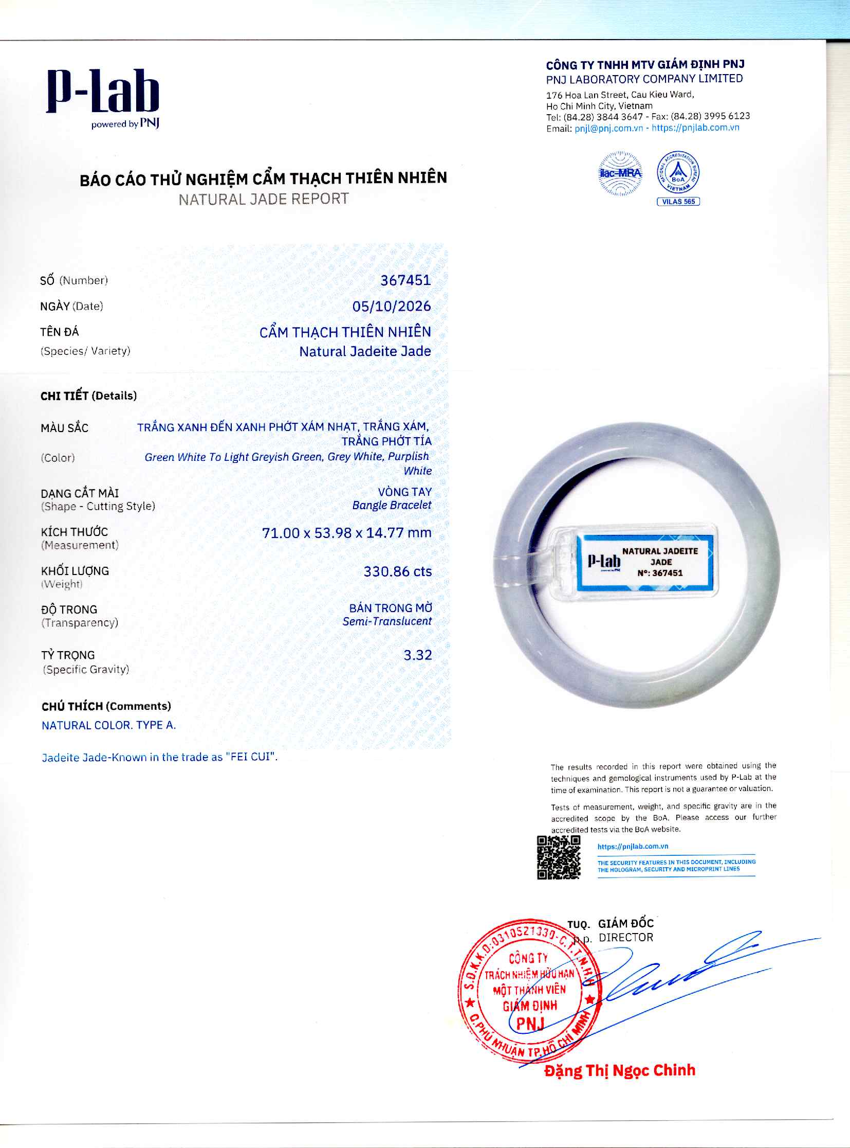 Giấy giám định 367451