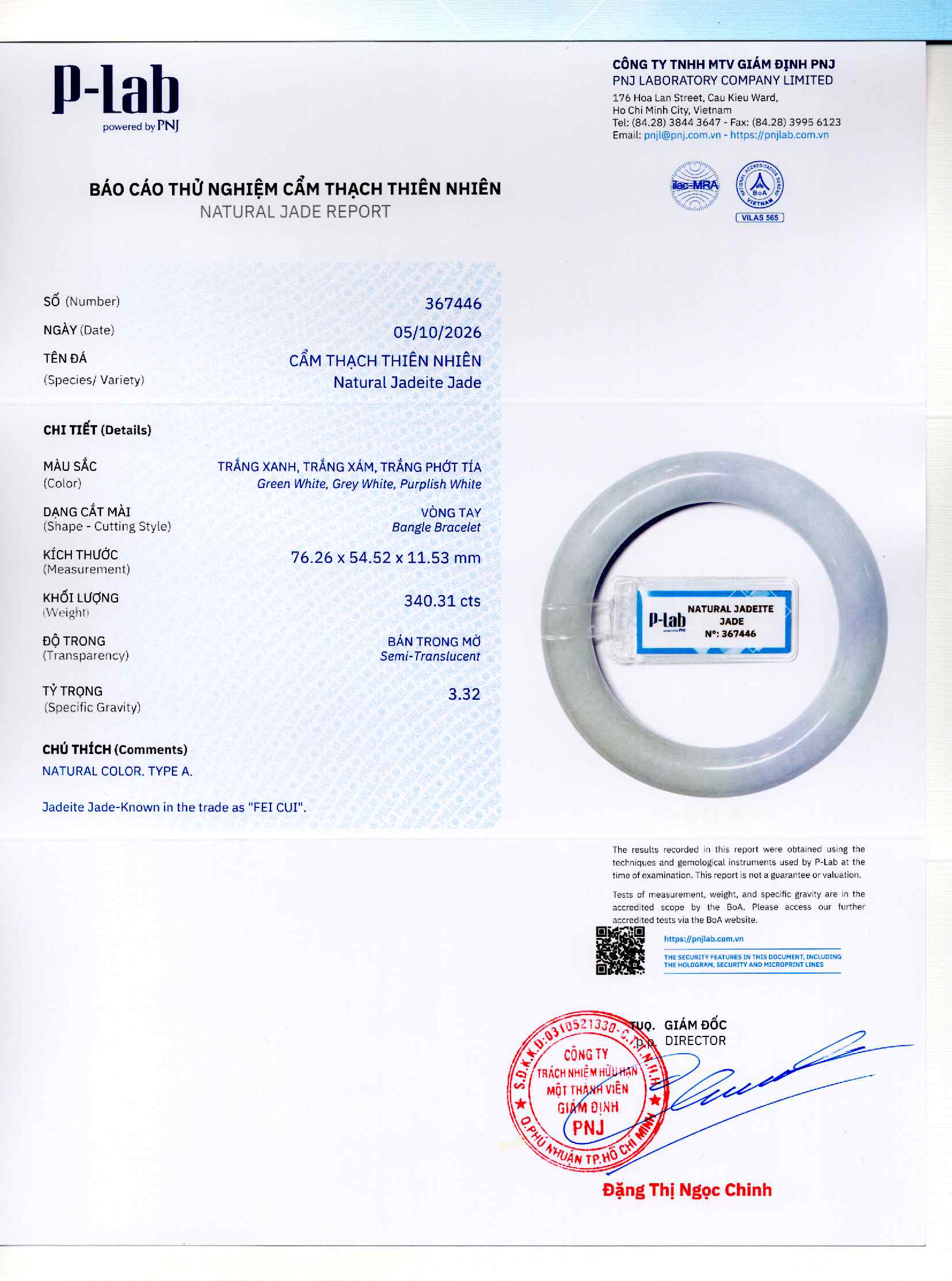 Giấy giám định 367446