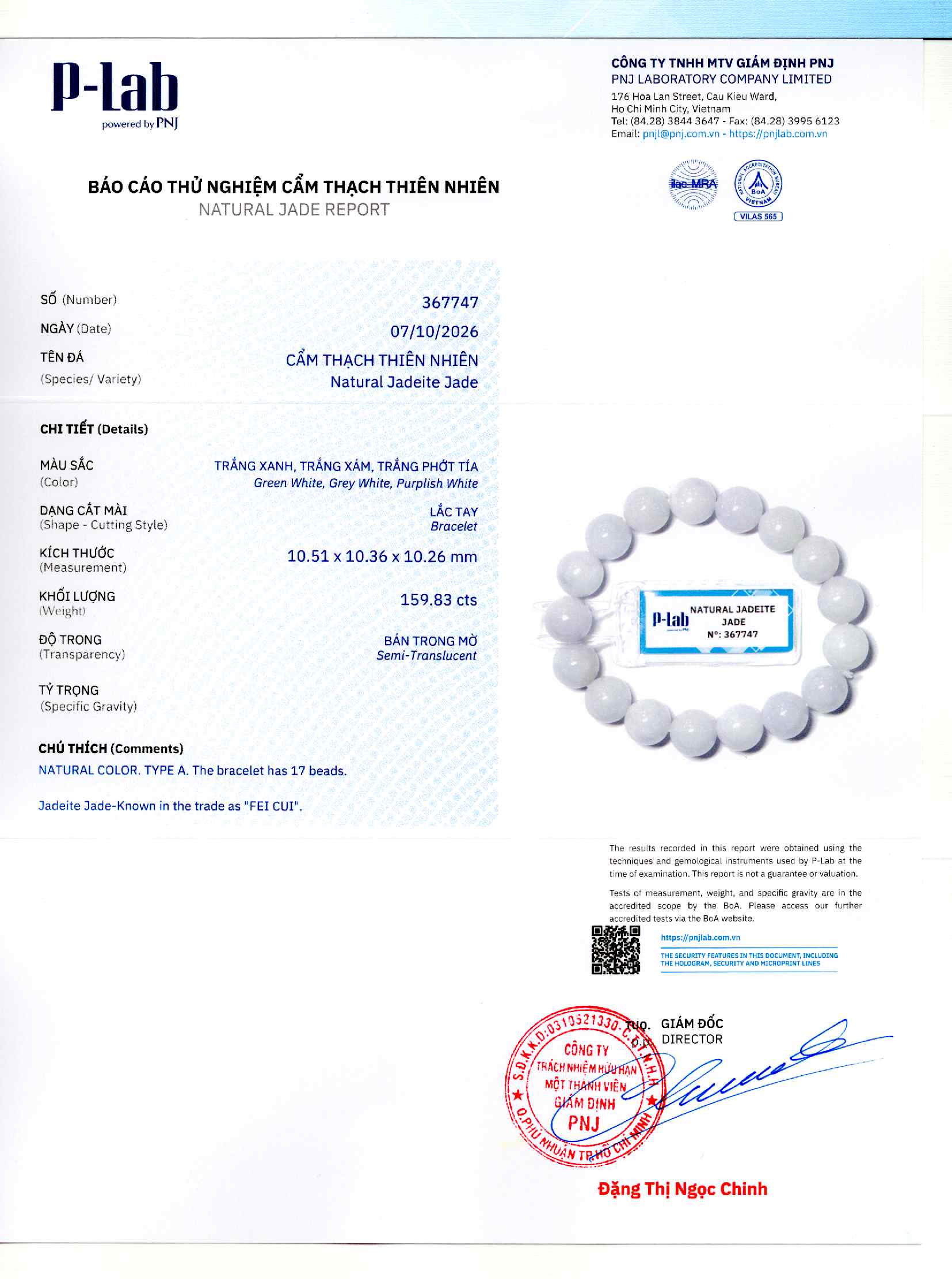 Giấy giám định 367747