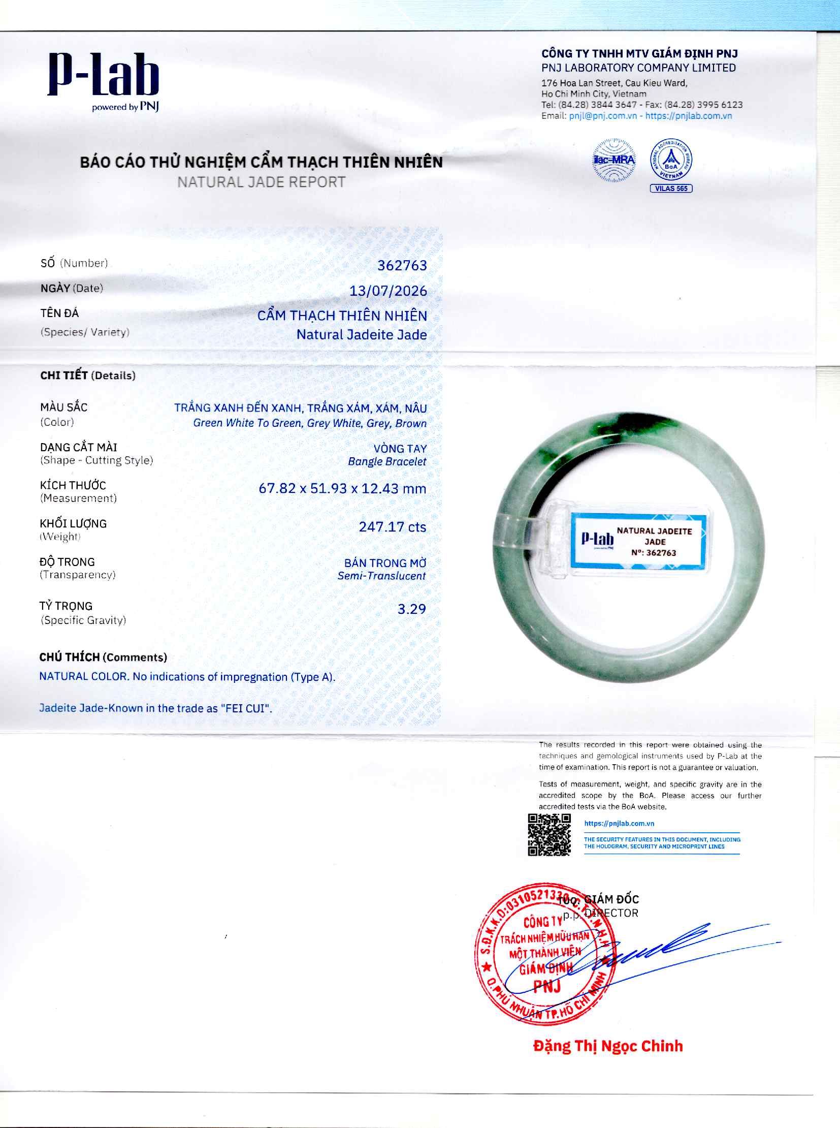 Giấy giám định 362763