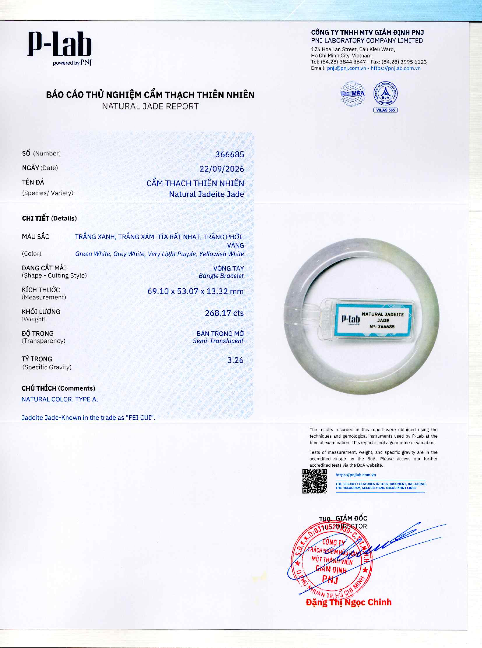 Giấy giám định 366685