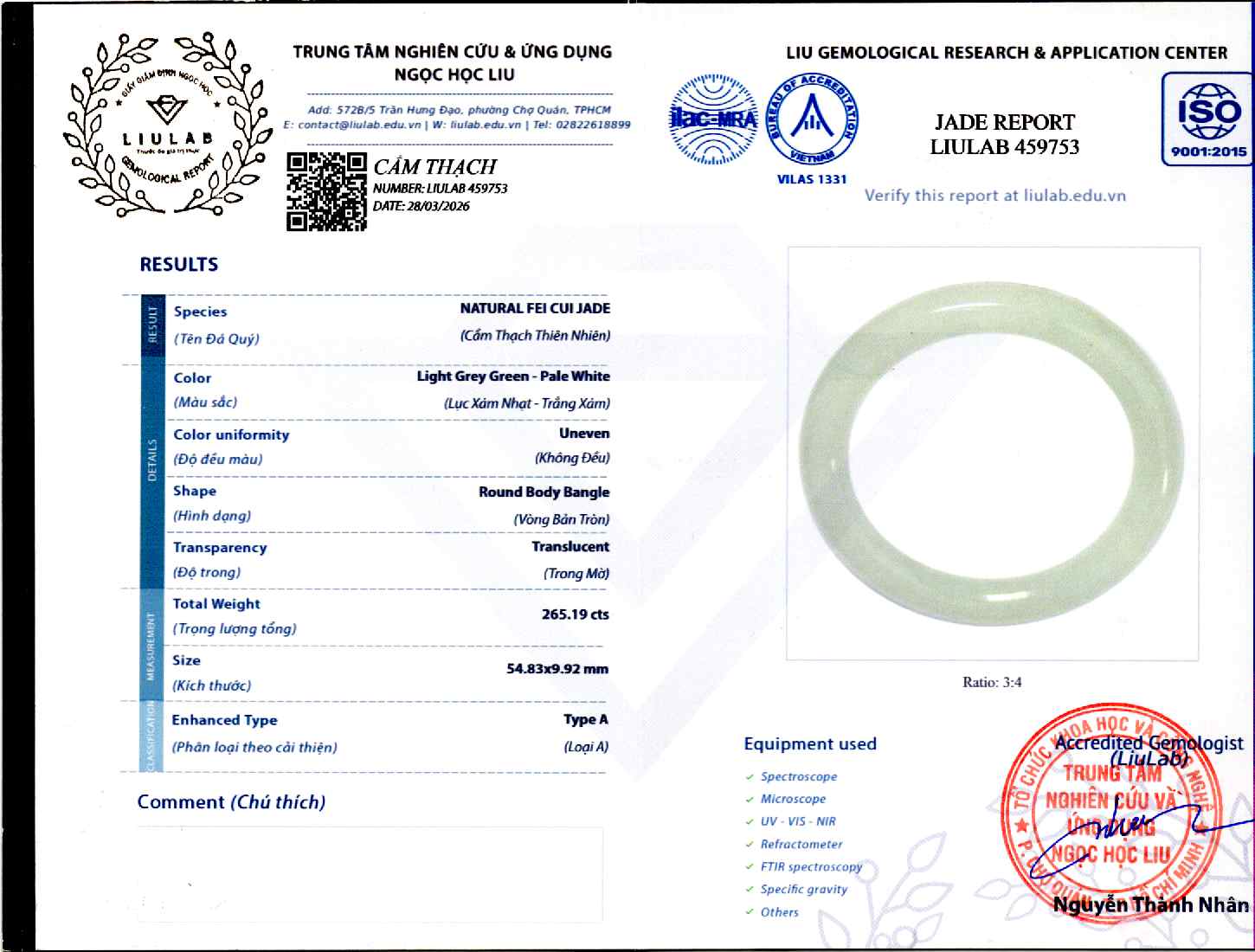 Giấy giám định 459753