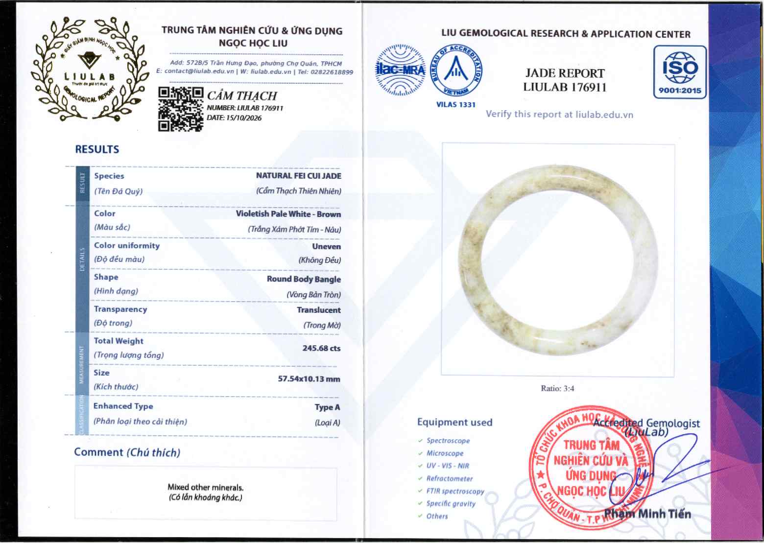 Giấy giám định 176911