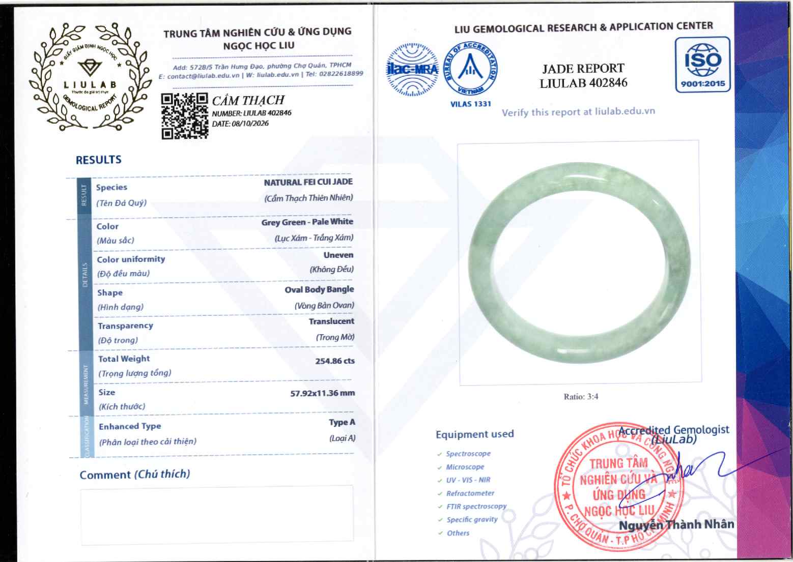 Giấy giám định 402846