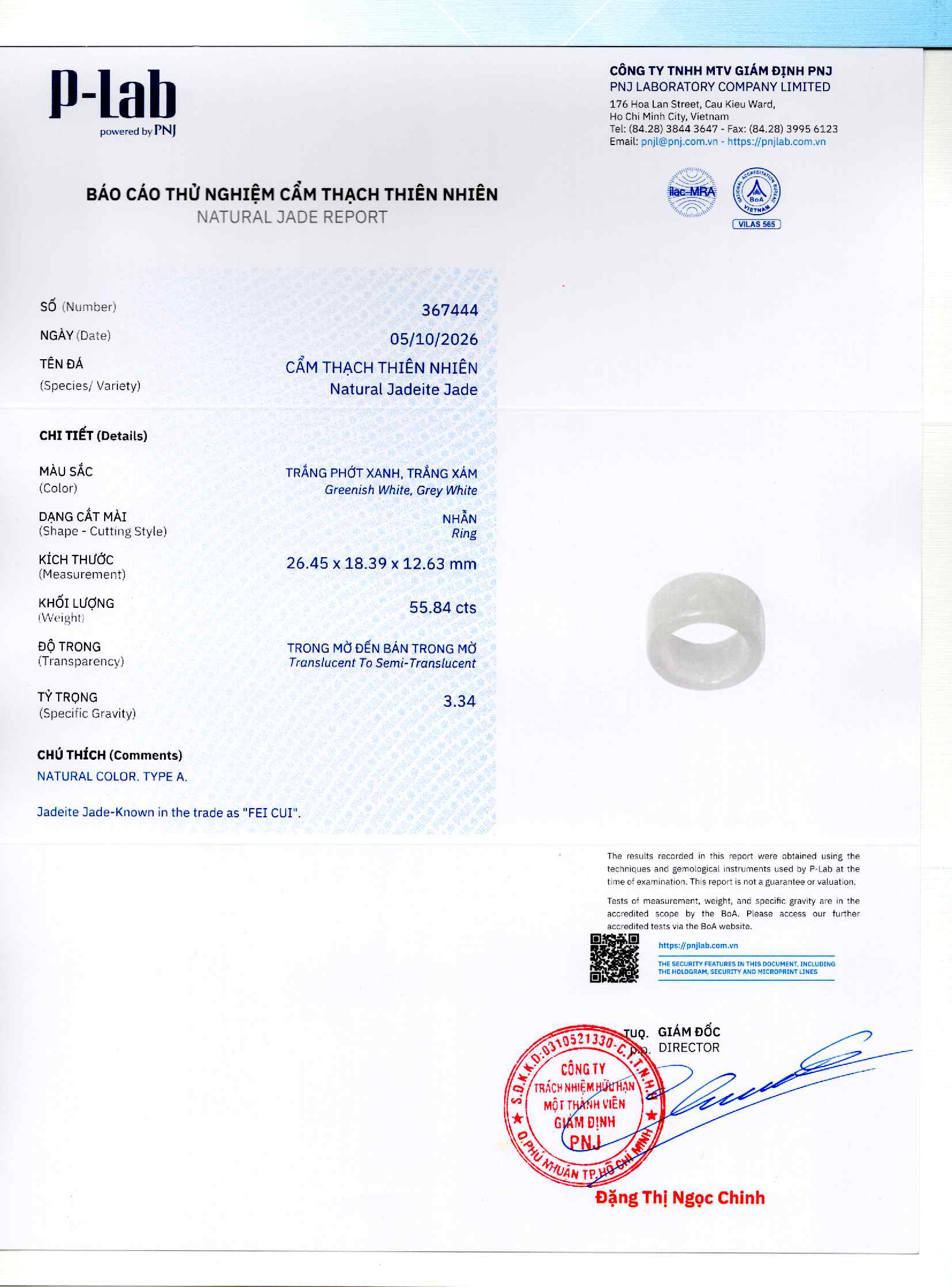 Giấy giám định 367444