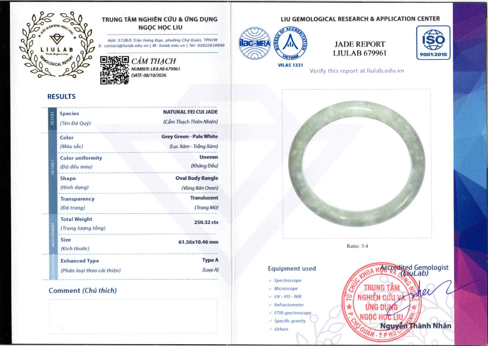 Giấy giám định 679961