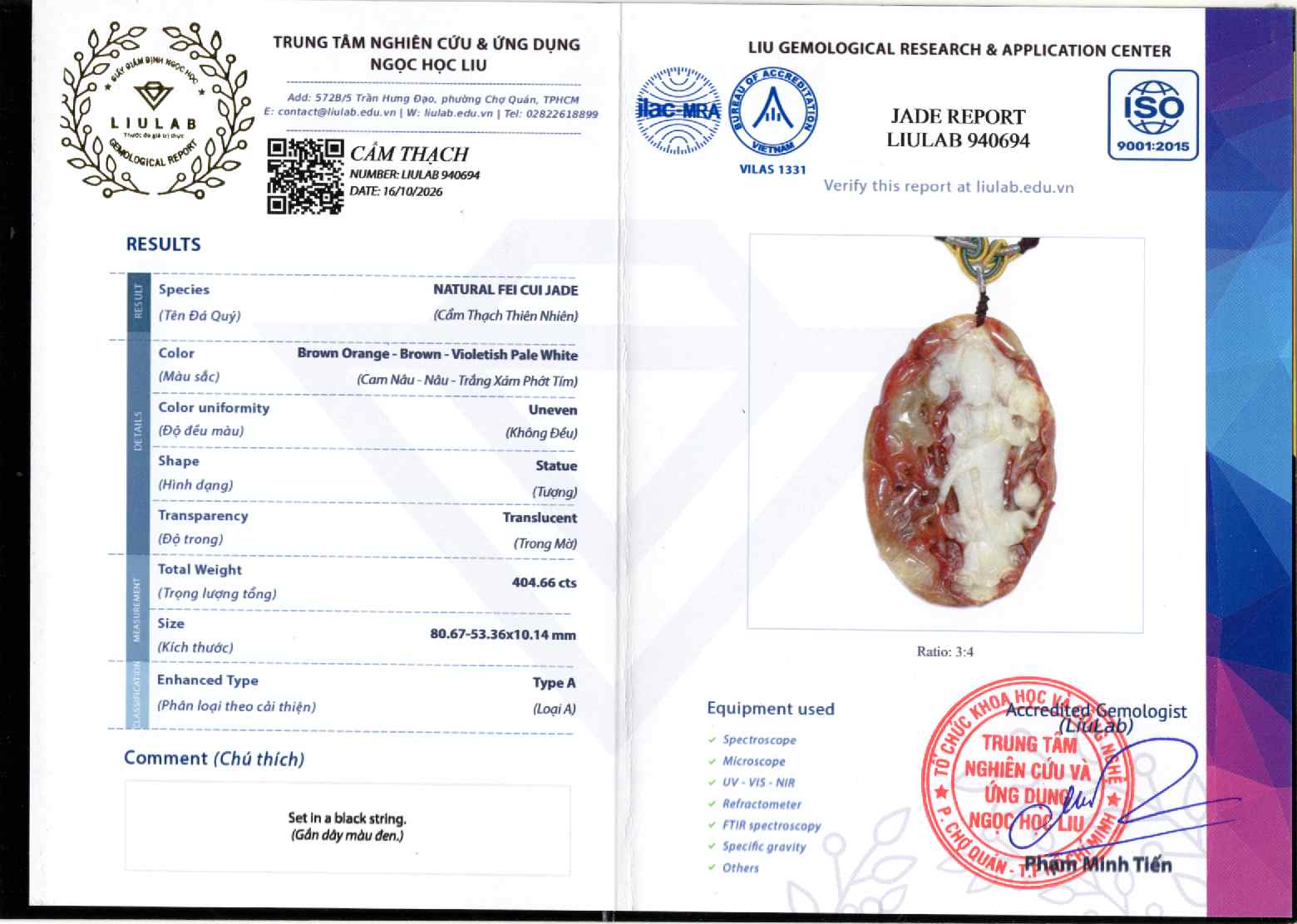 Giấy giám định 940694