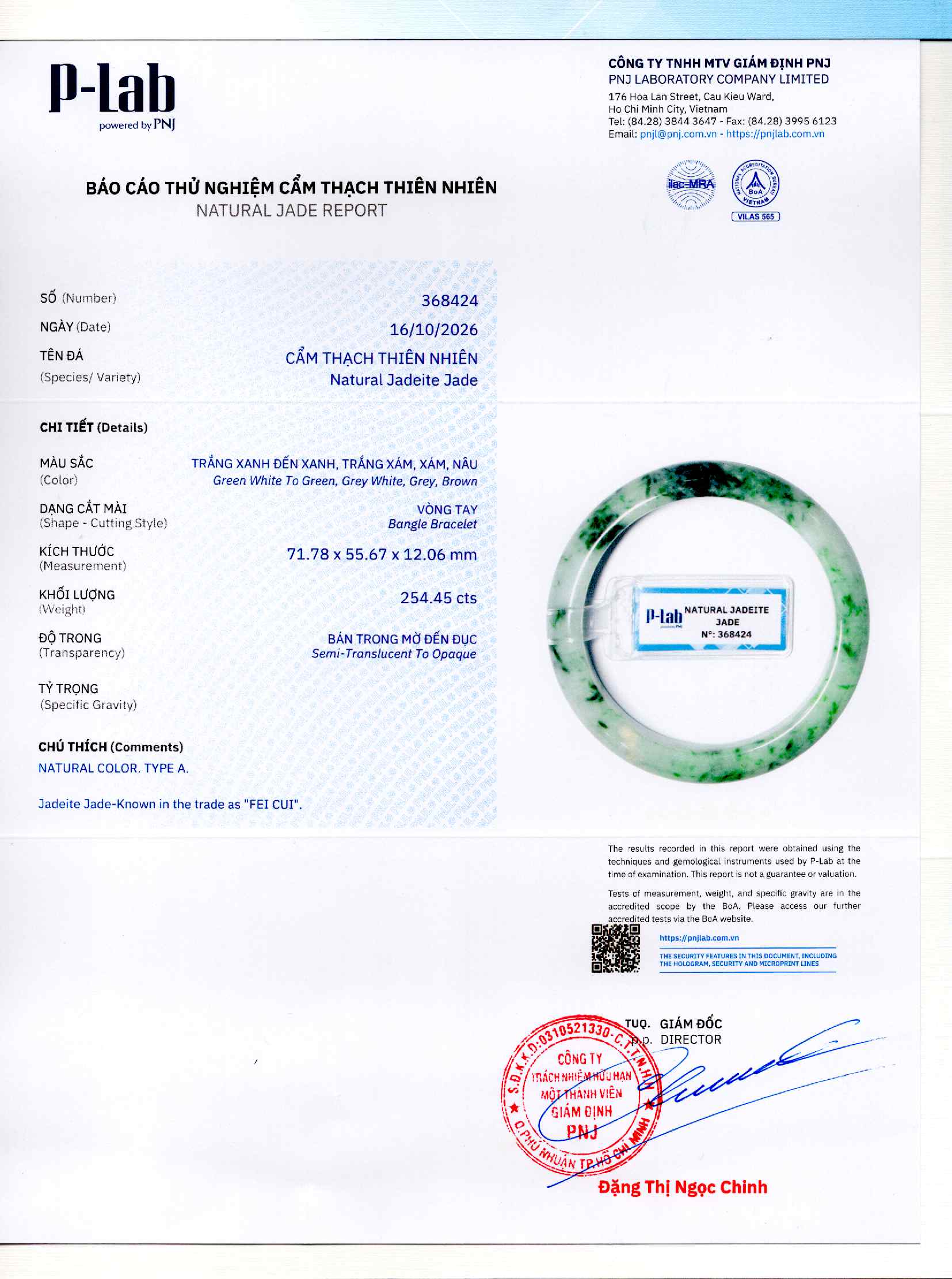 Giấy giám định 368424