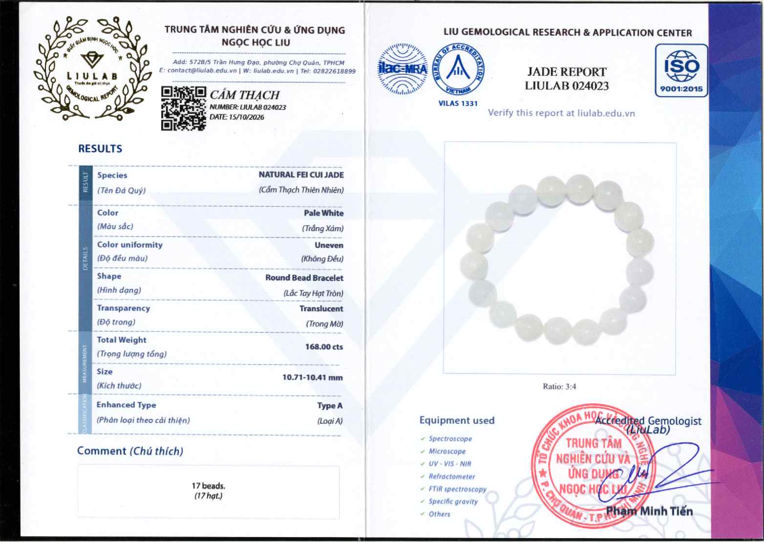Giấy giám định 024023