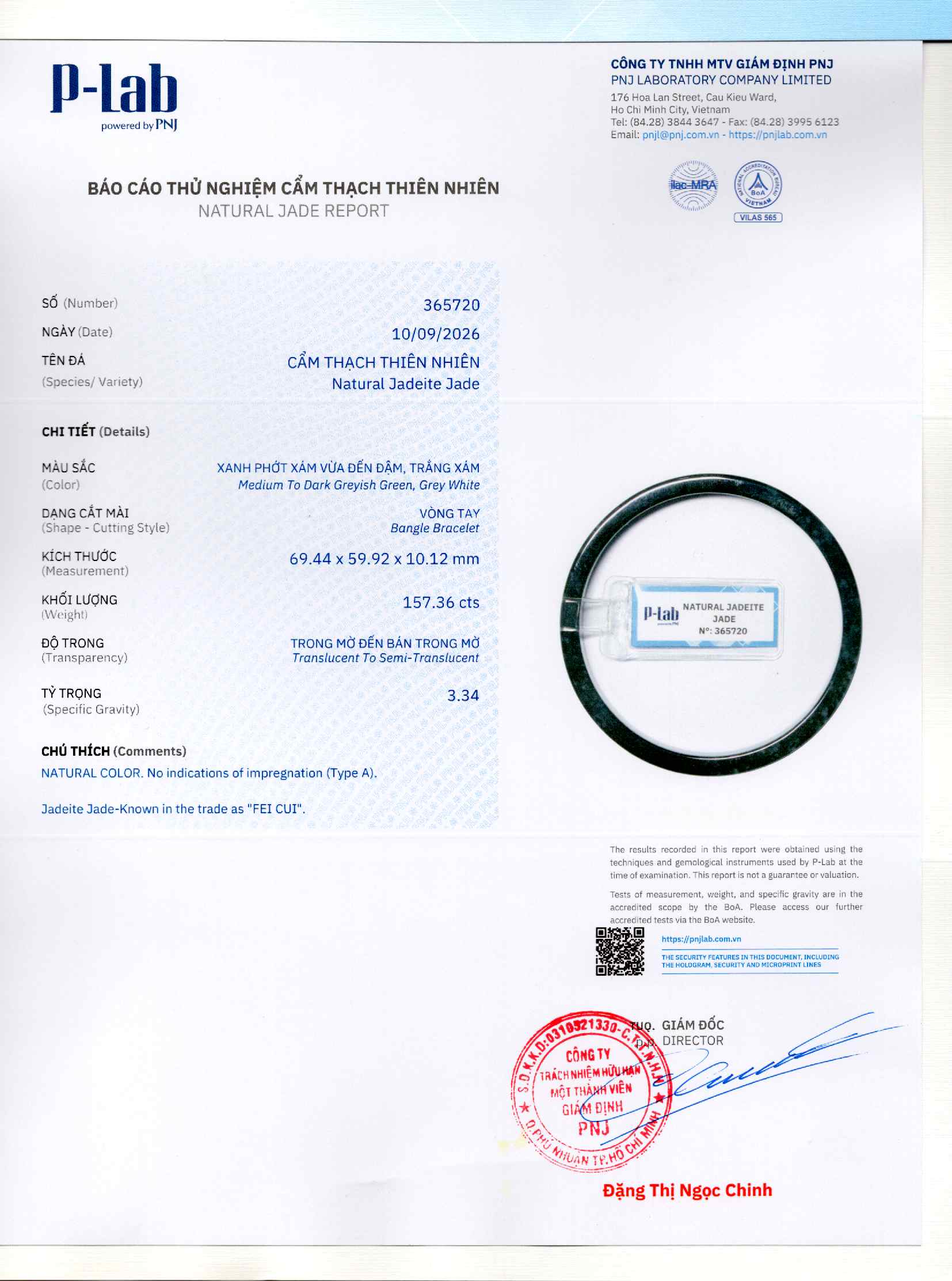 Giấy giám định 365720