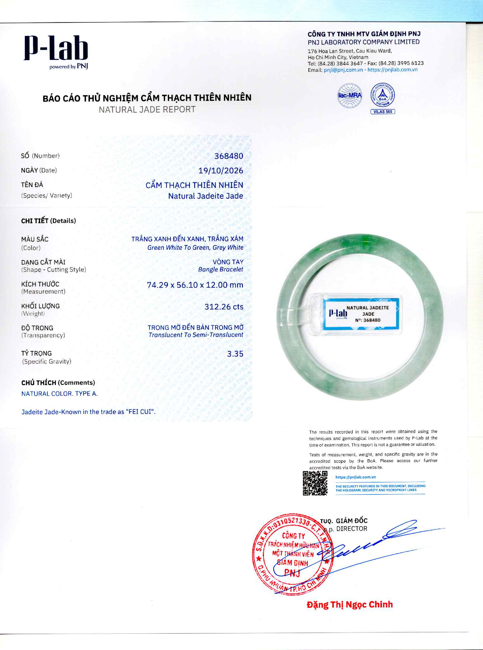 Giấy giám định 368480
