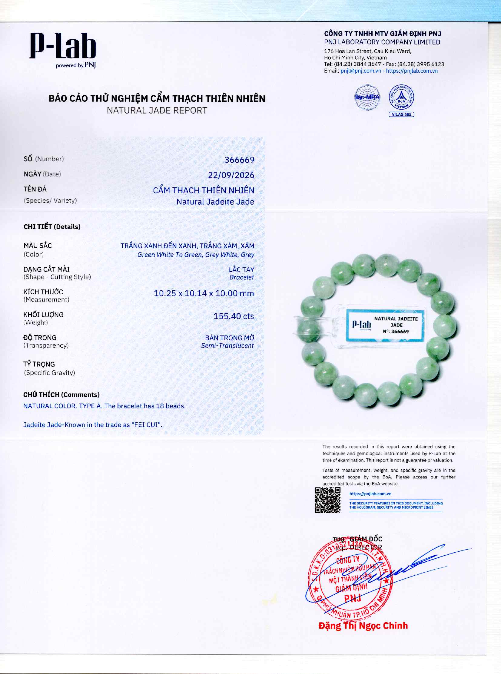 Giấy giám định 366669