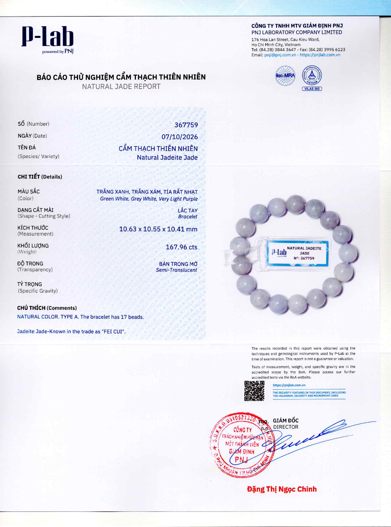 Giấy giám định 367759