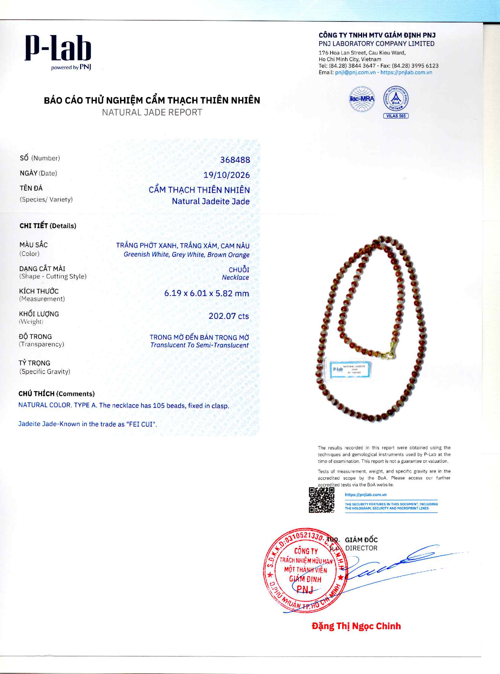 Giấy giám định 368488