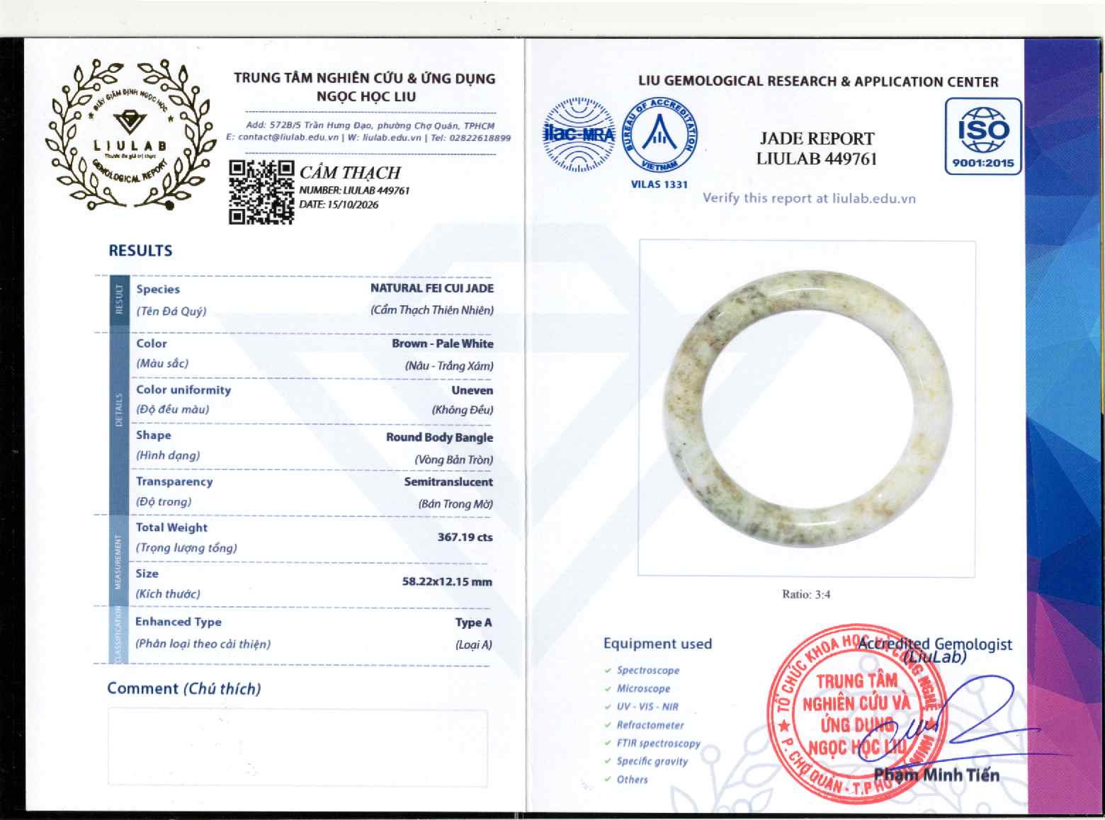 Giấy giám định 449761