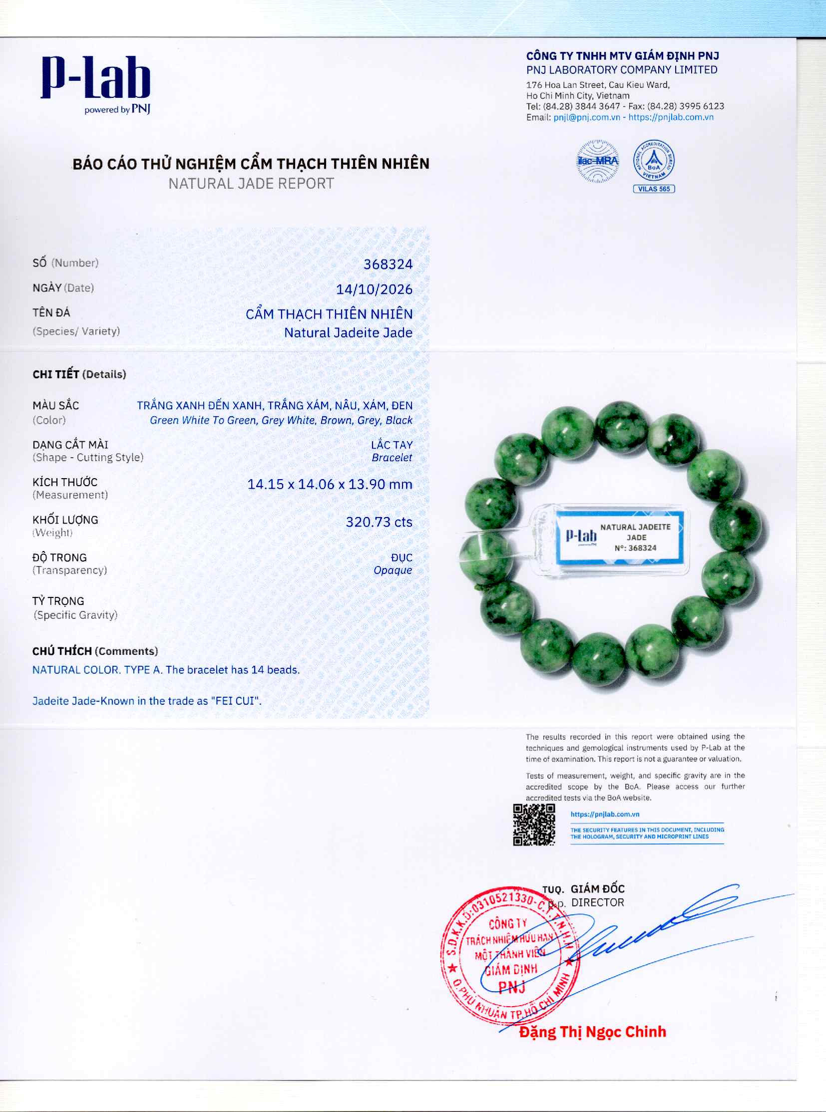 Giấy giám định 368324