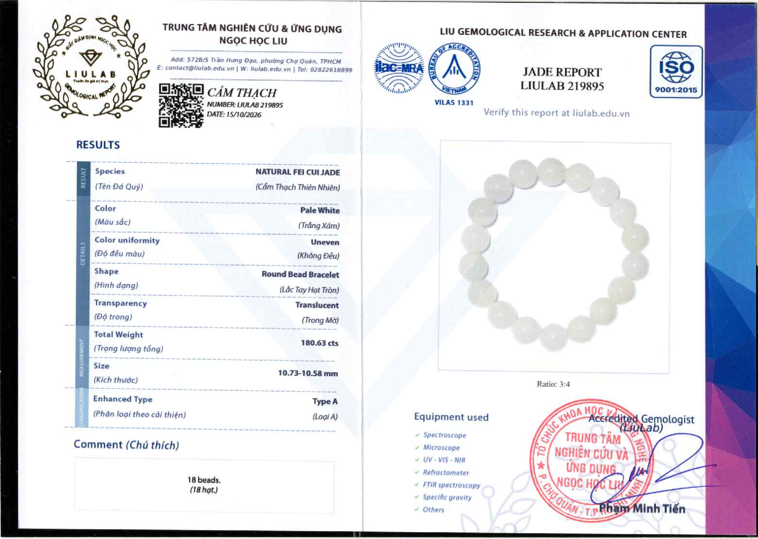 Giấy giám định 219895