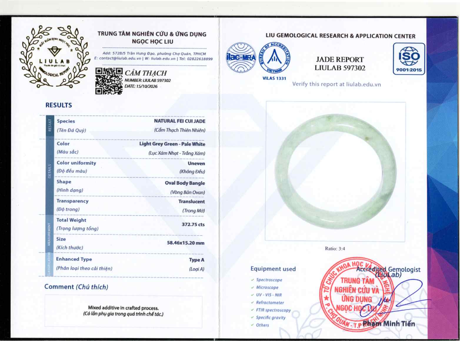 Giấy giám định 597302