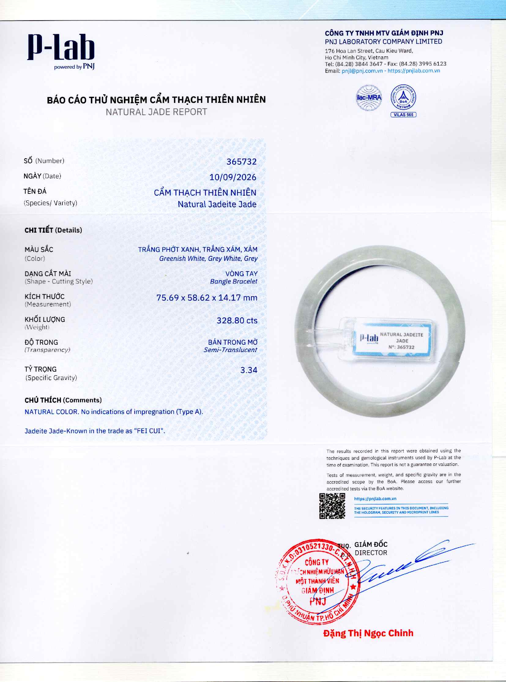 Giấy giám định 365732