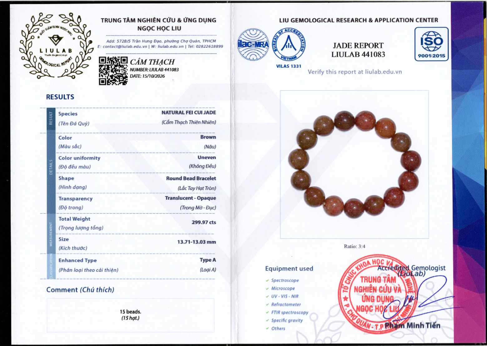Giấy giám định 441083