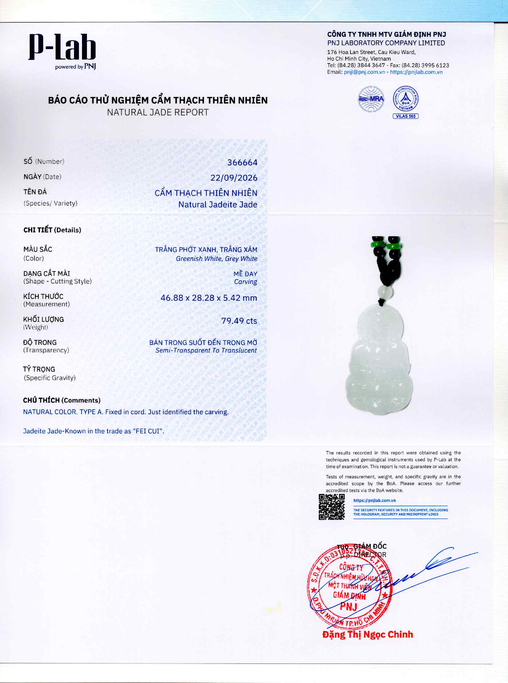 Giấy giám định 366664