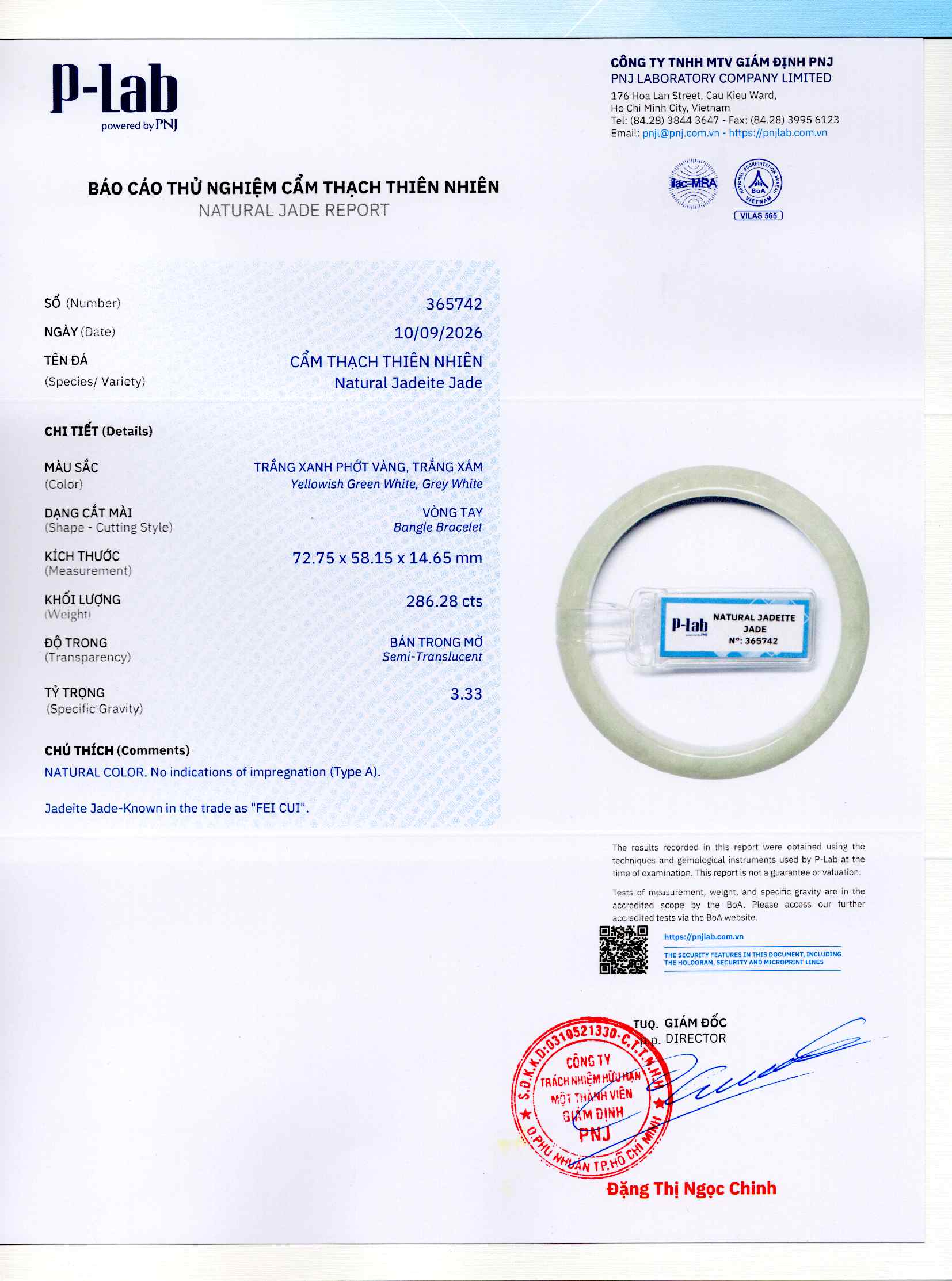 Giấy giám định 365742