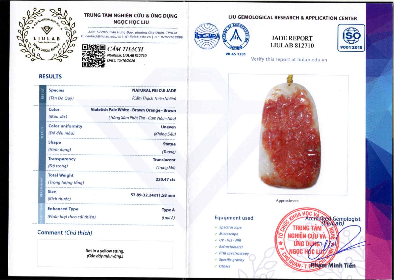 Giấy giám định 812710