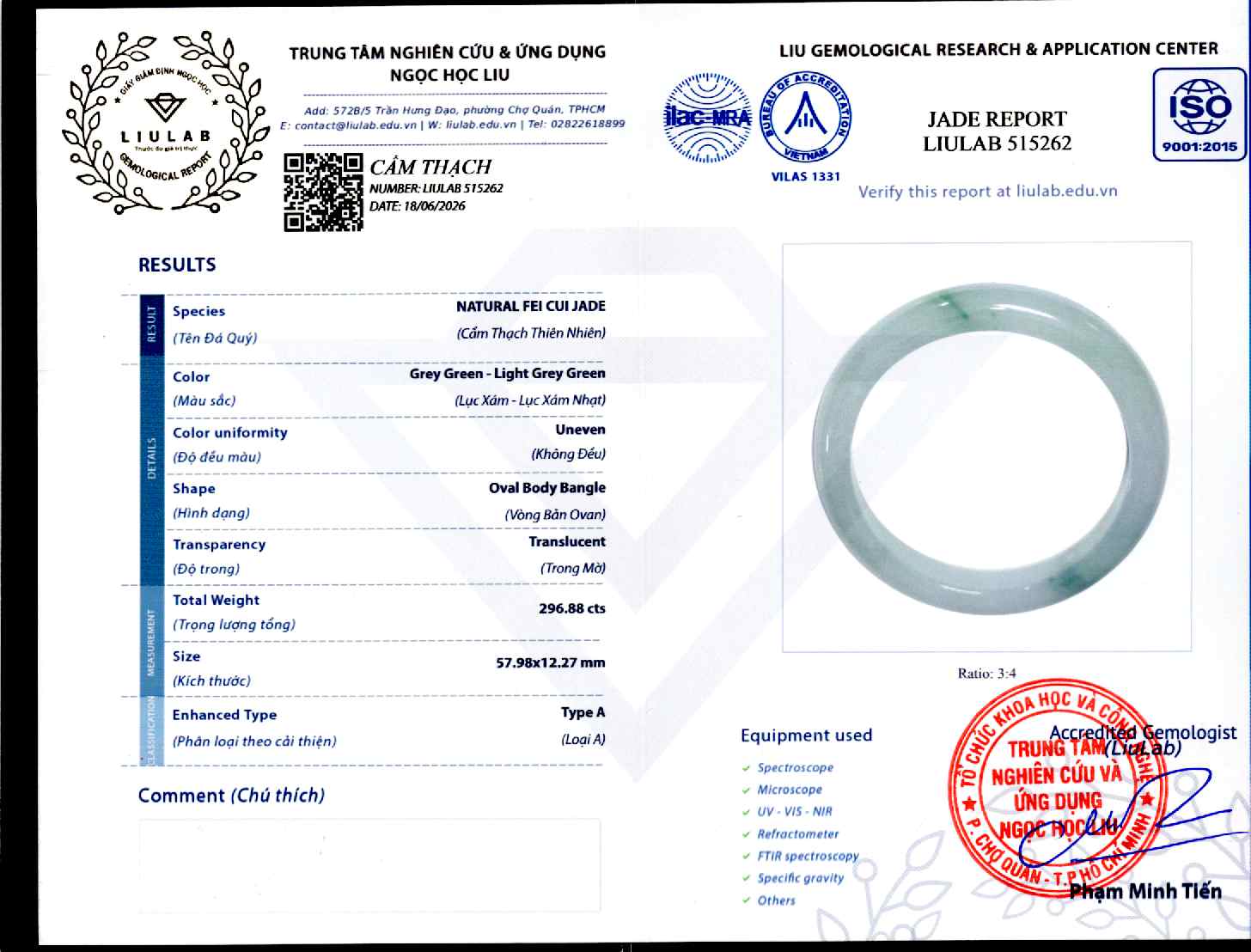 Giấy giám định 515262