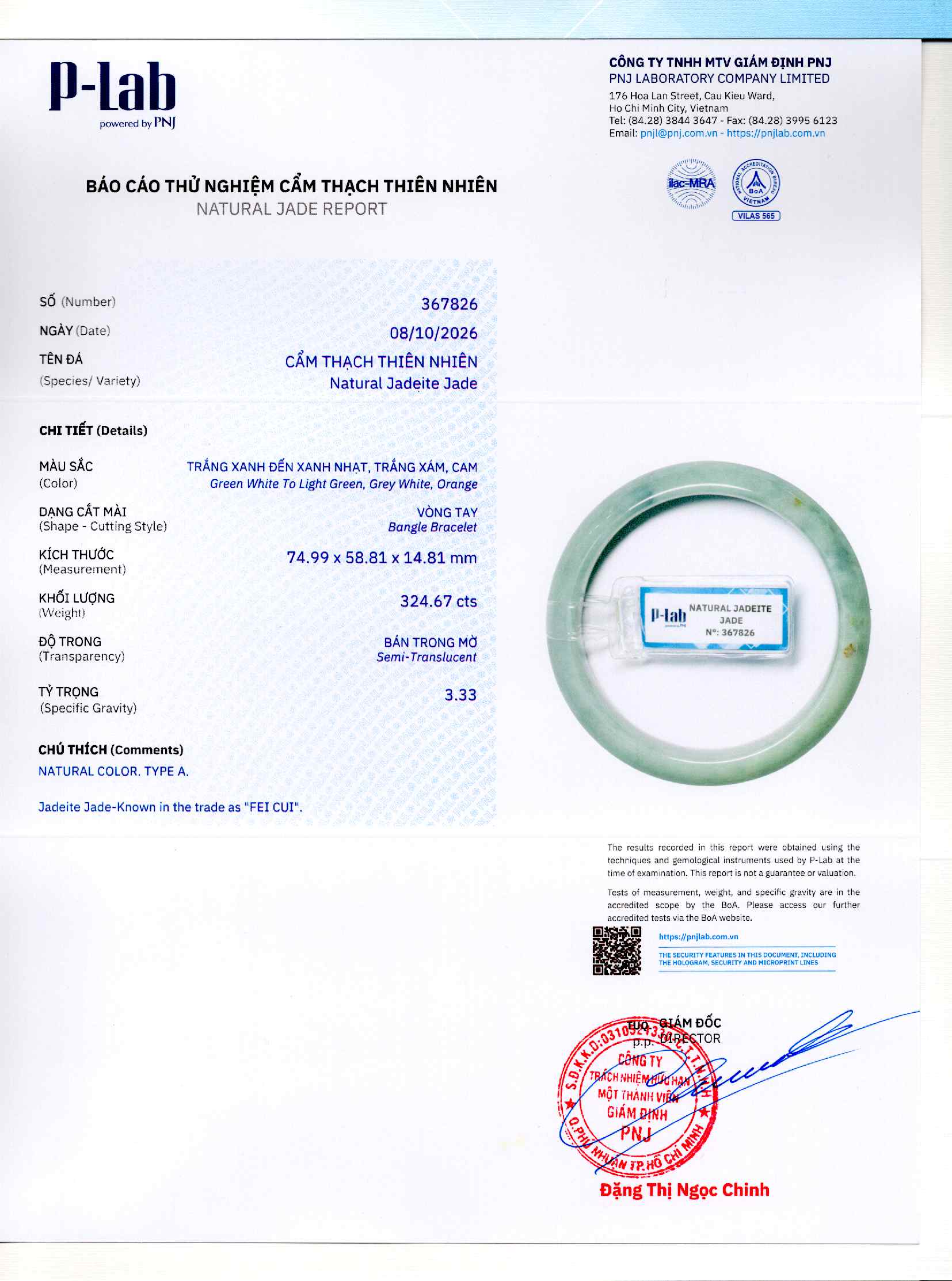 Giấy giám định 367826