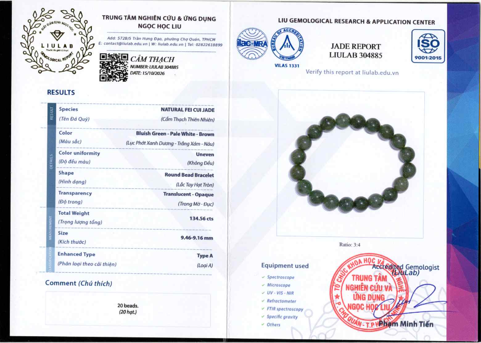 Giấy giám định 304885