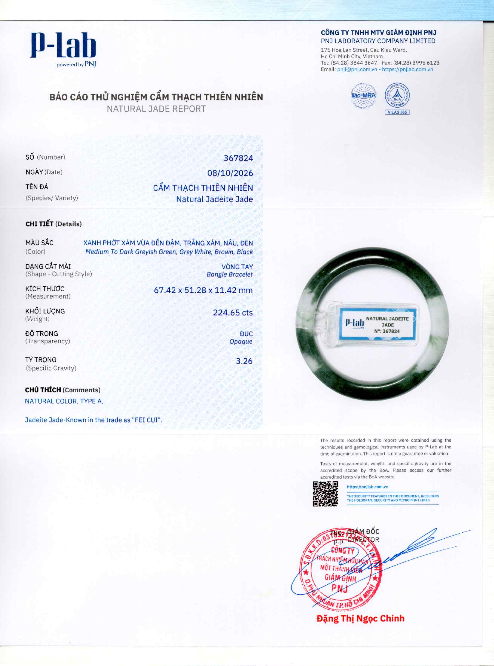 Giấy giám định 367824