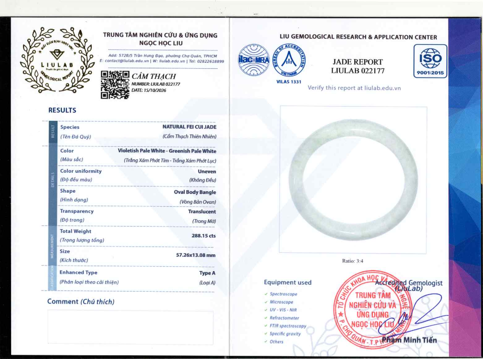 Giấy giám định 022177
