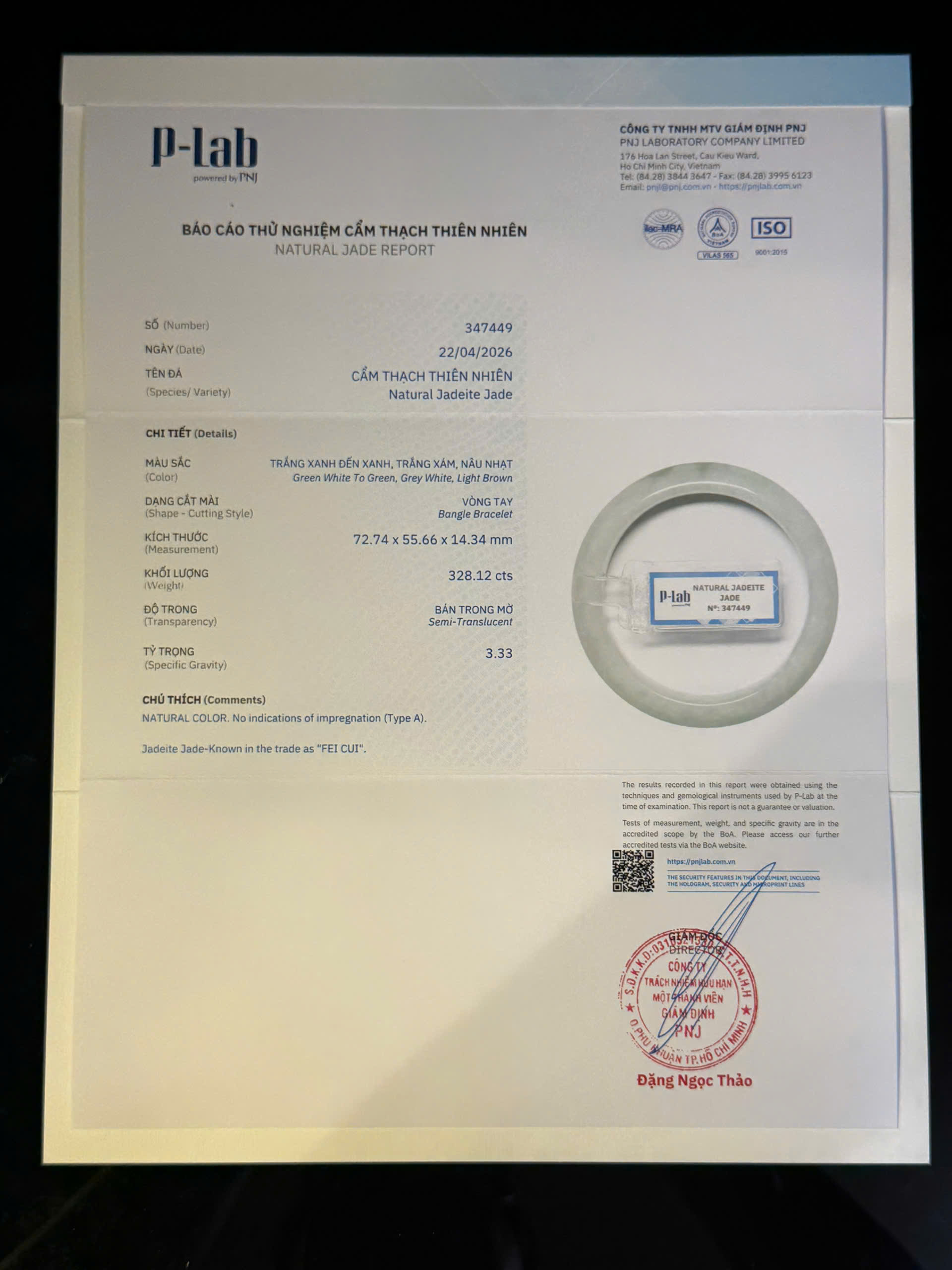 Vòng tay cẩm thạch mã 347449