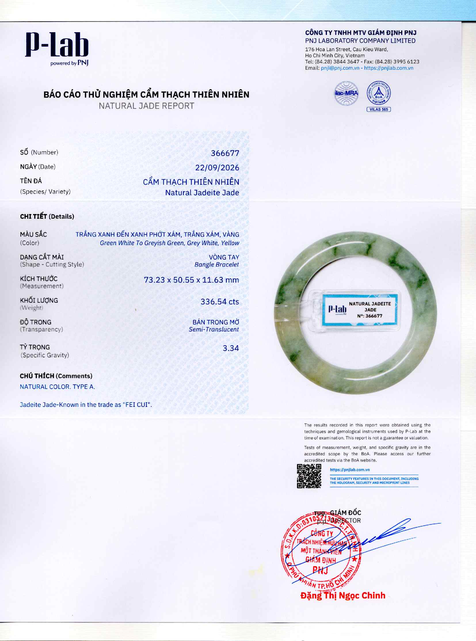 Giấy giám định 366677